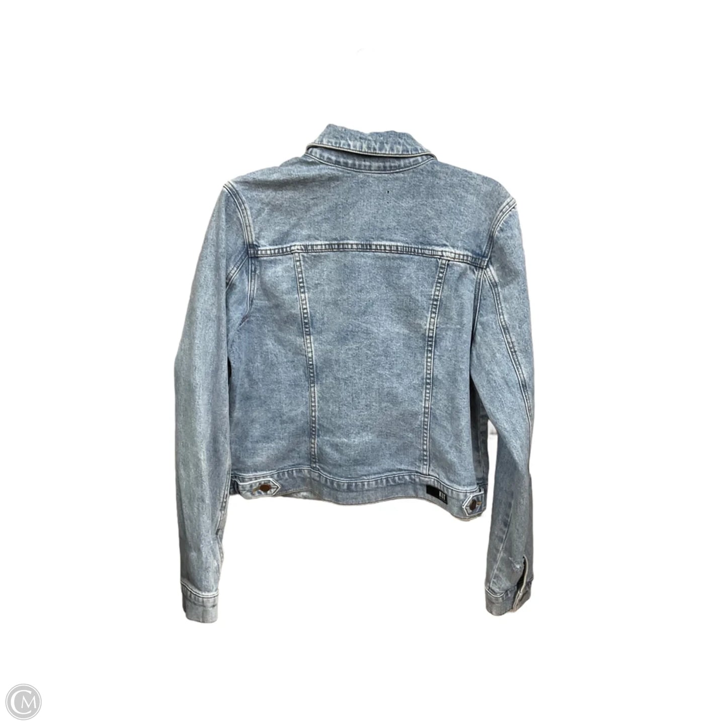 Jacket Denim By Kut In Blue Denim, Size: L