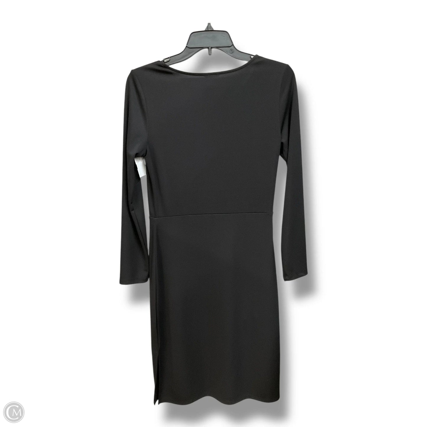 Dress Casual Midi By Ann Taylor In Black, Size: S