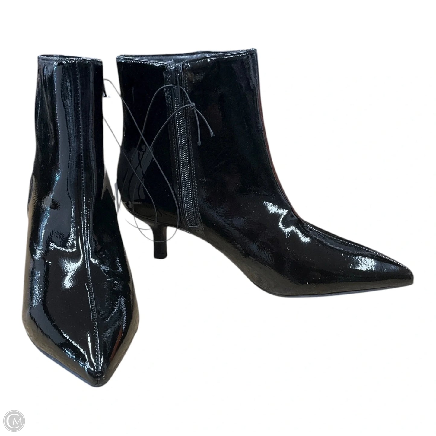 Boots Ankle Heels By Worthington In Black, Size: 8