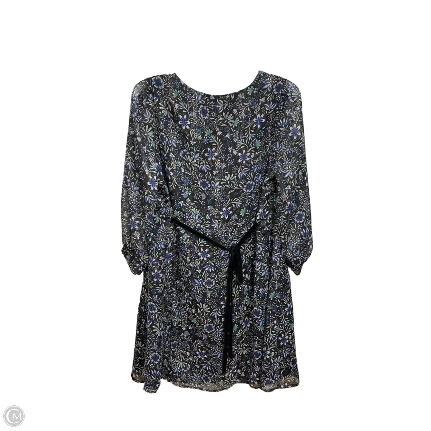 Dress Party Short By Loft In Floral Print, Size: S