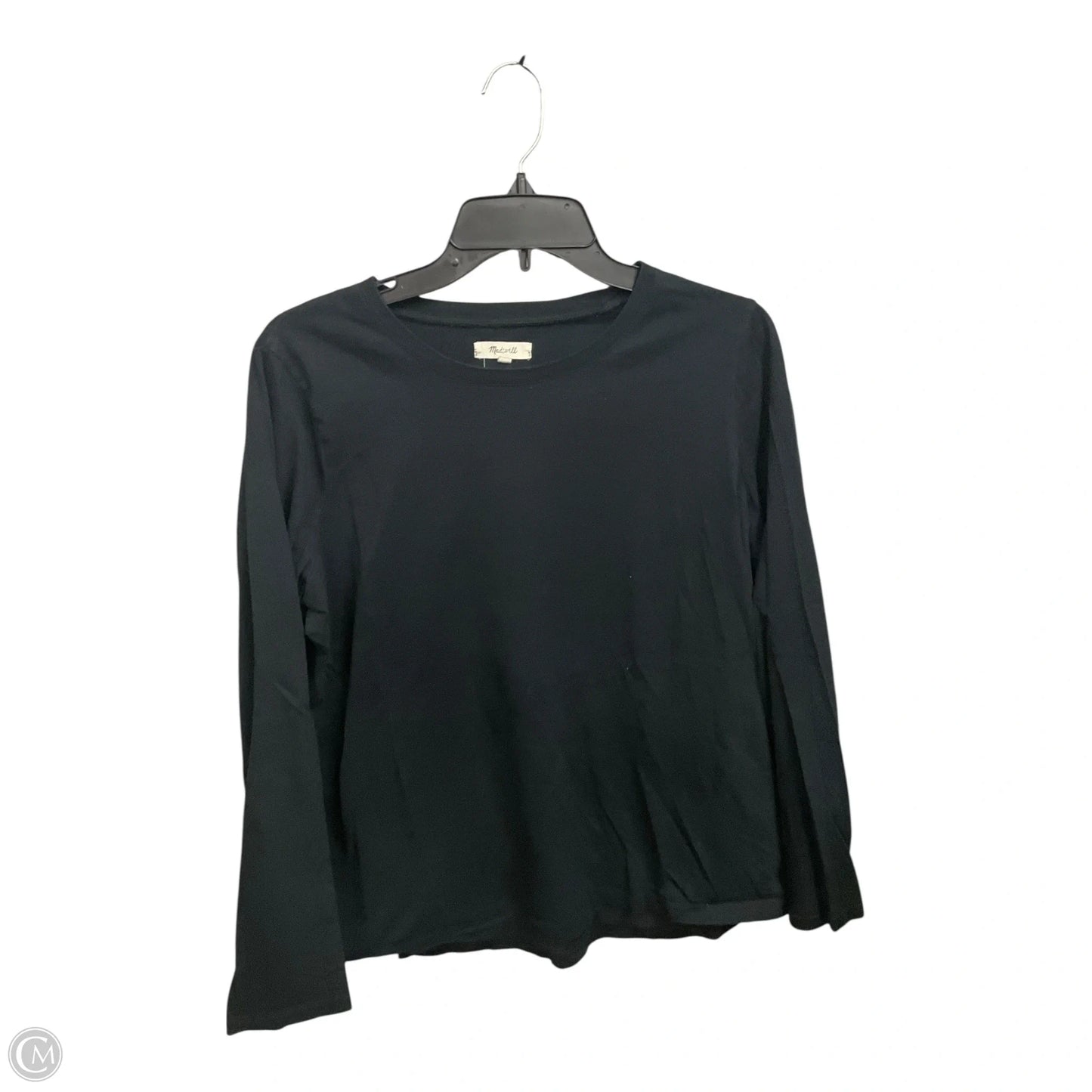 Top Long Sleeve By Madewell In Black, Size: Xl