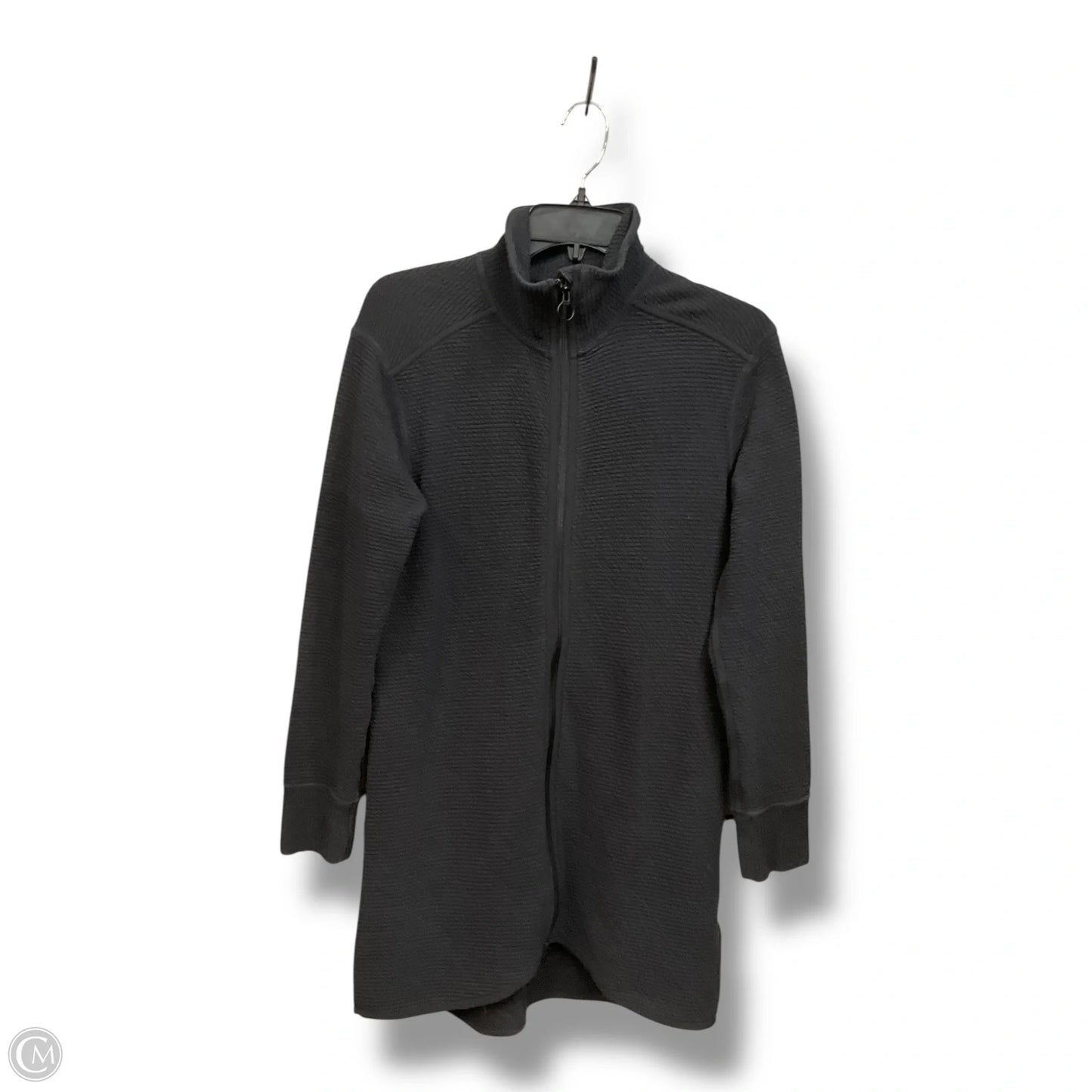 Athletic Jacket By Lululemon In Black, Size: 6