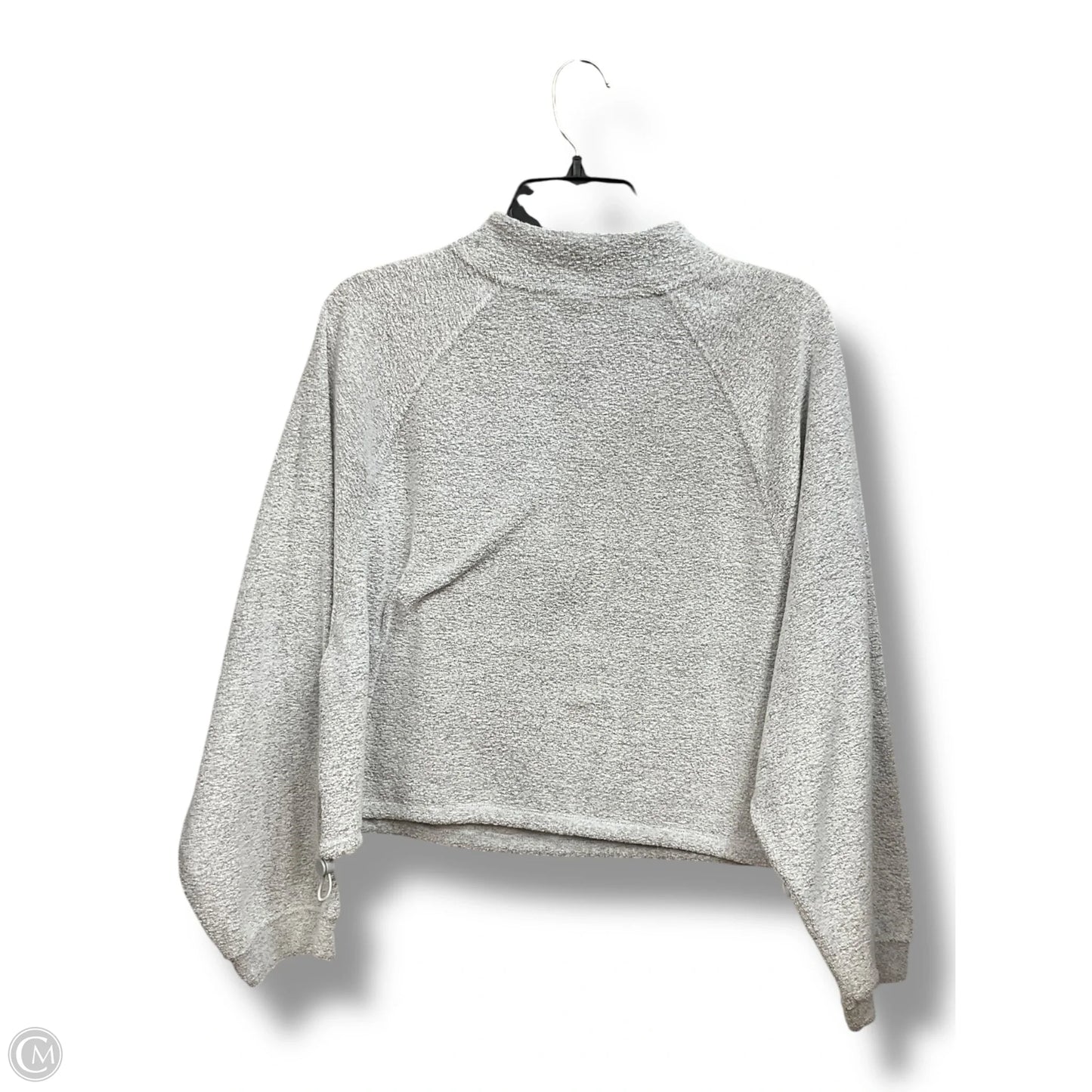 Athletic Sweatshirt Crewneck By Old Navy In Grey, Size: M