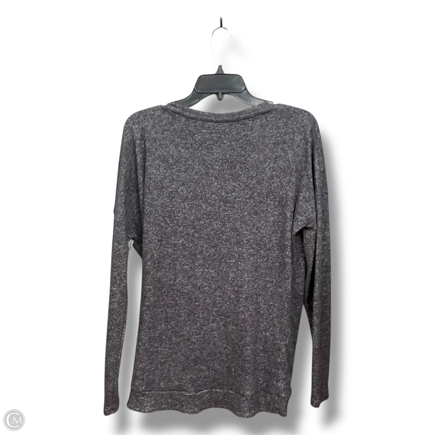 Top Long Sleeve By Express In Grey, Size: S
