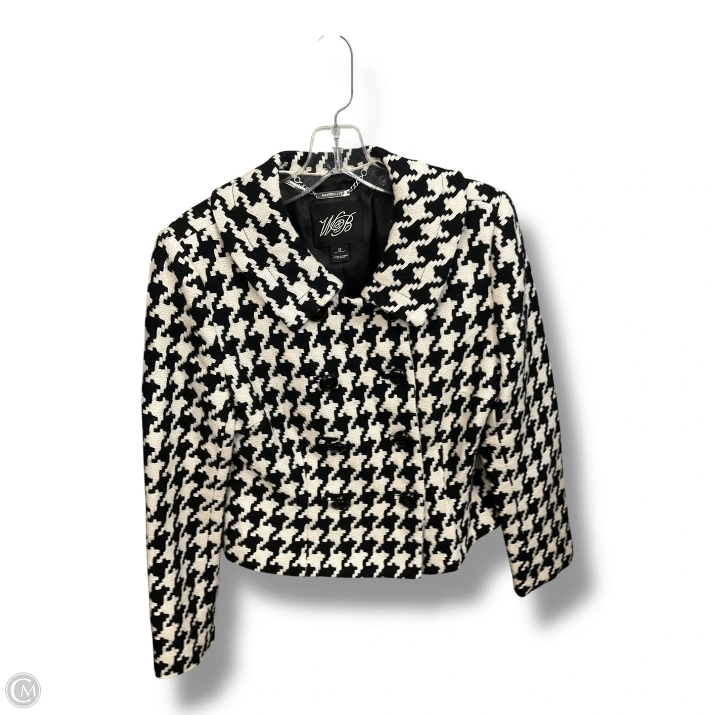 Blazer By White House Black Market In Black & White, Size: L