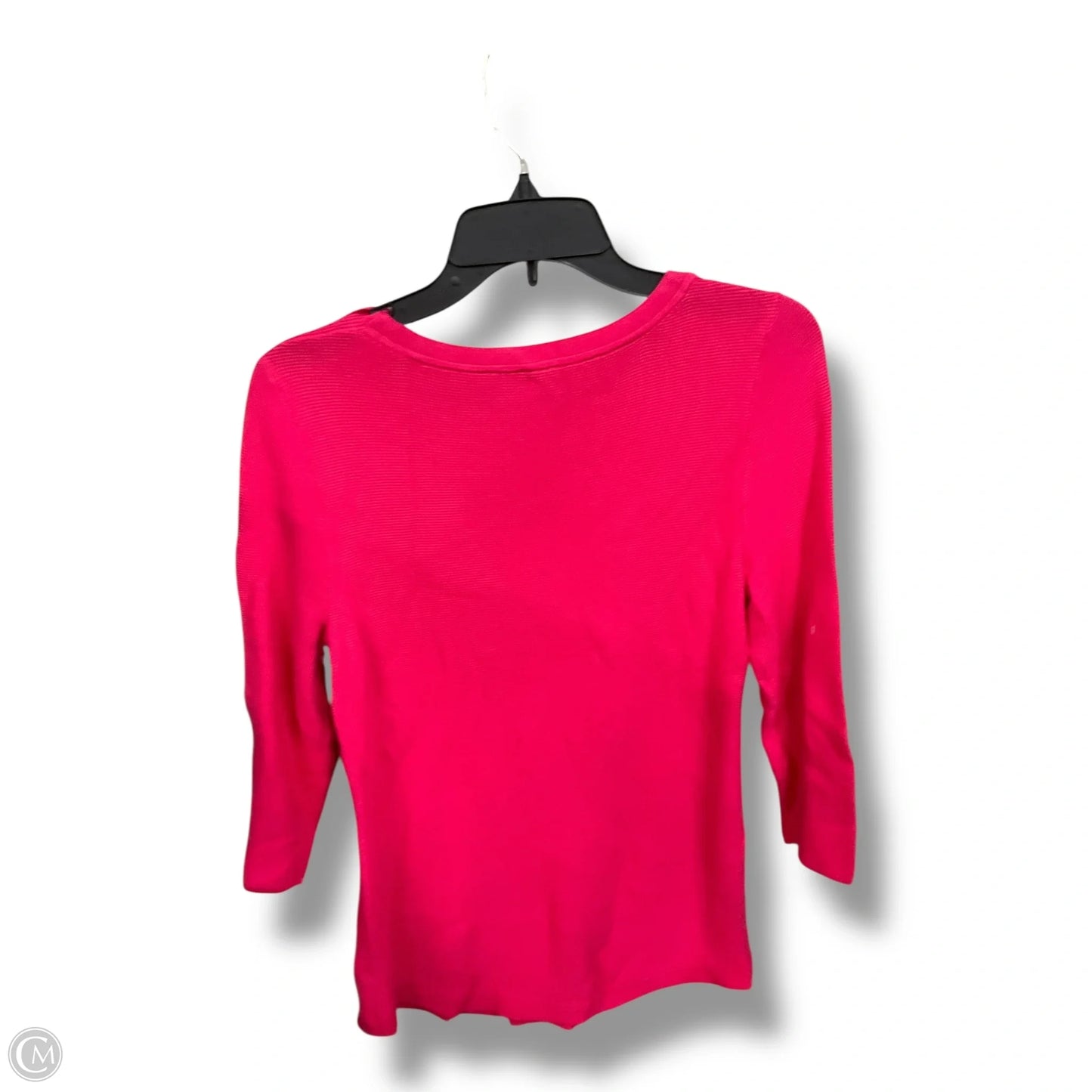 Top Long Sleeve By Talbots In Pink, Size: S
