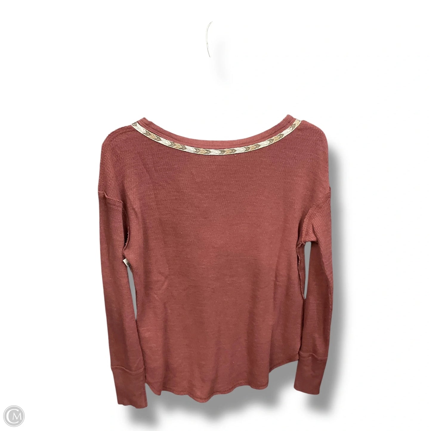 Top Long Sleeve By Altard State In Mauve, Size: M