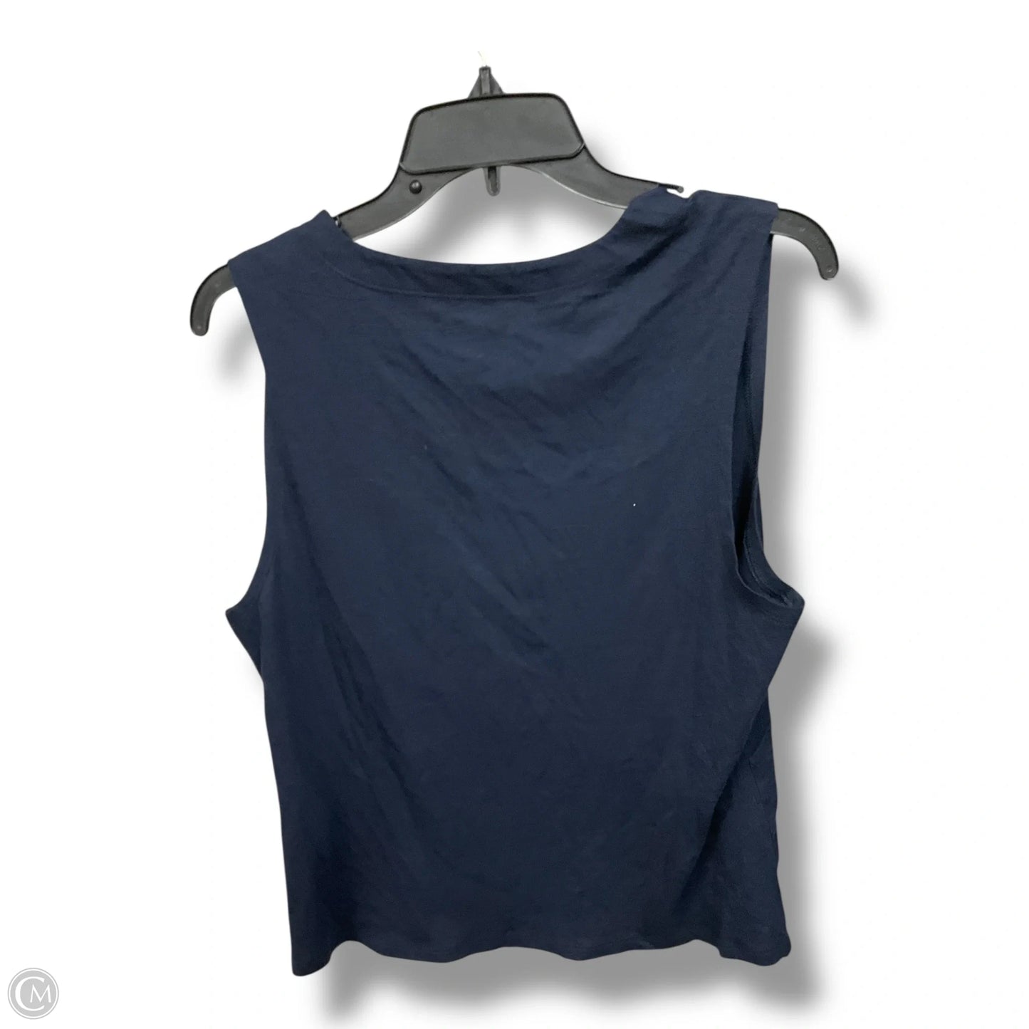 Top Sleeveless By Banana Republic In Blue, Size: L