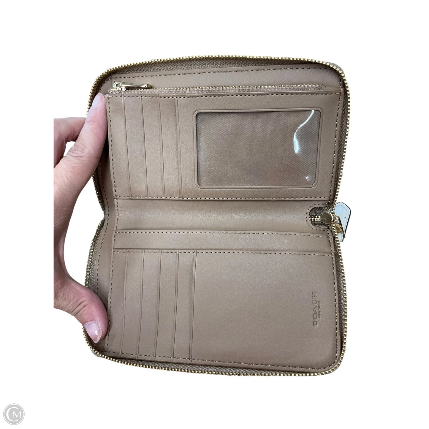 Wallet Designer By Coach, Size: Small