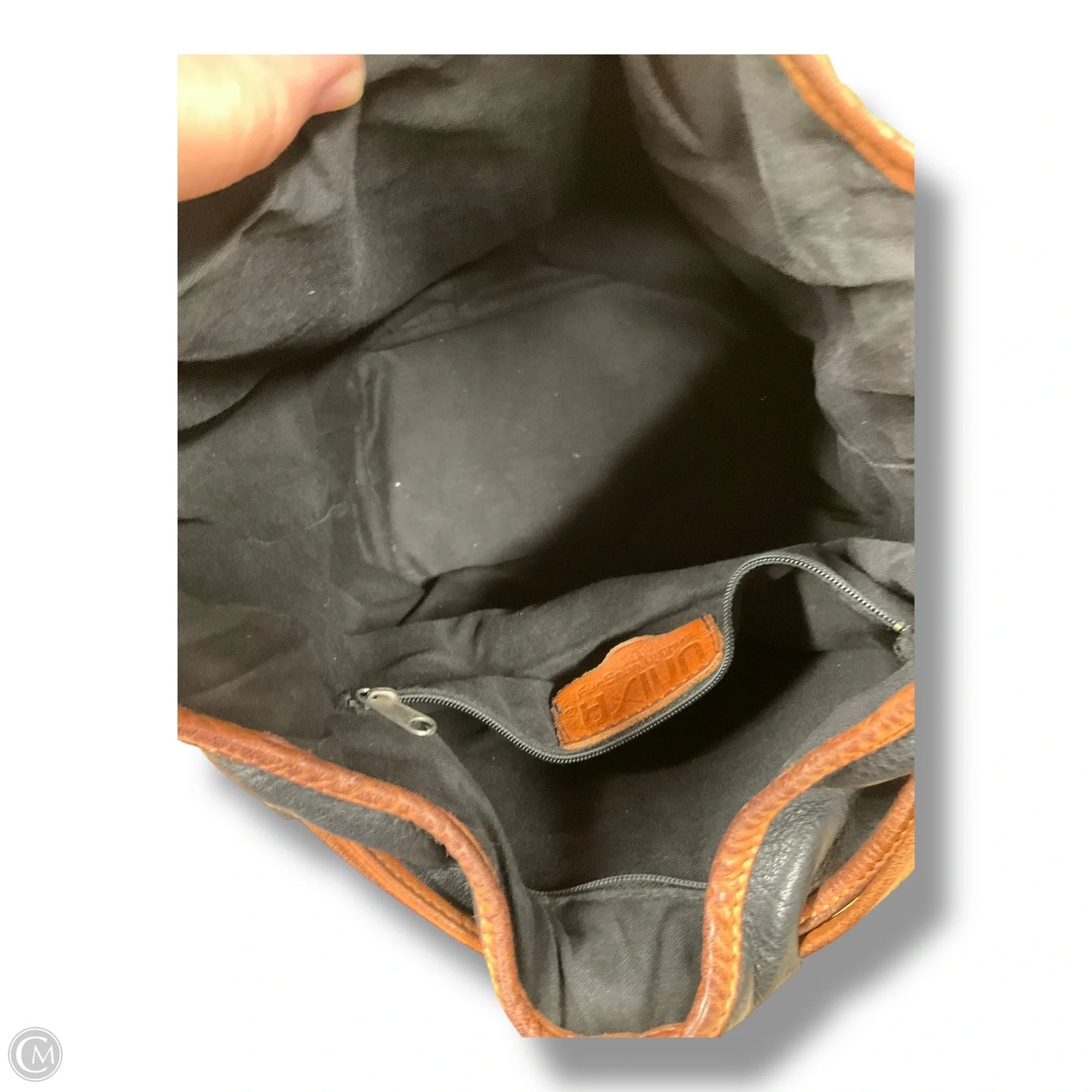 Crossbody Leather By Clothes Mentor, Size: Large