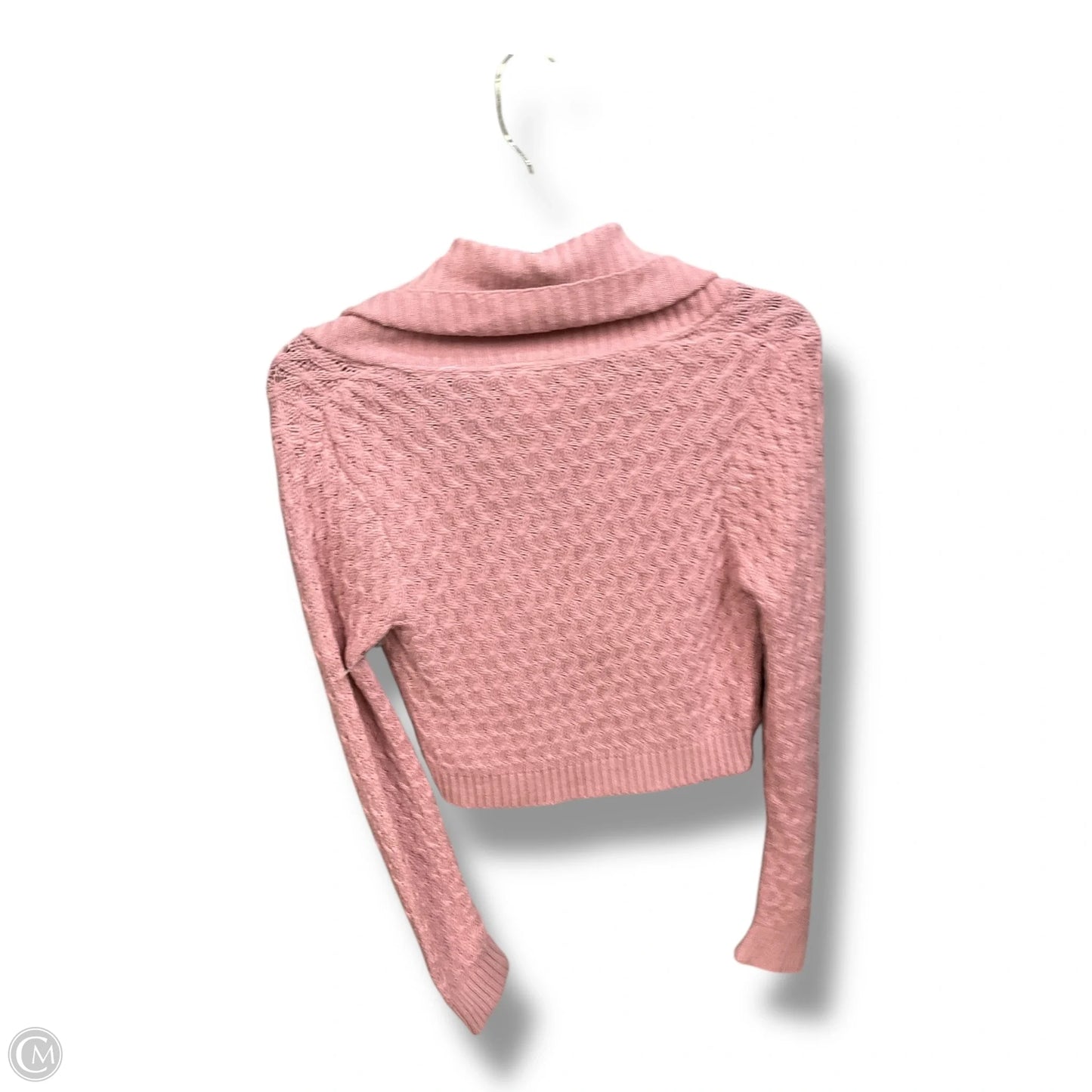 Cardigan By Clothes Mentor In Pink, Size: L