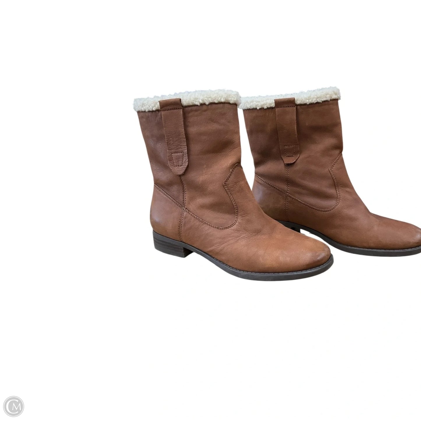 Boots Ankle Flats By Sole Society In Brown, Size: 7.5