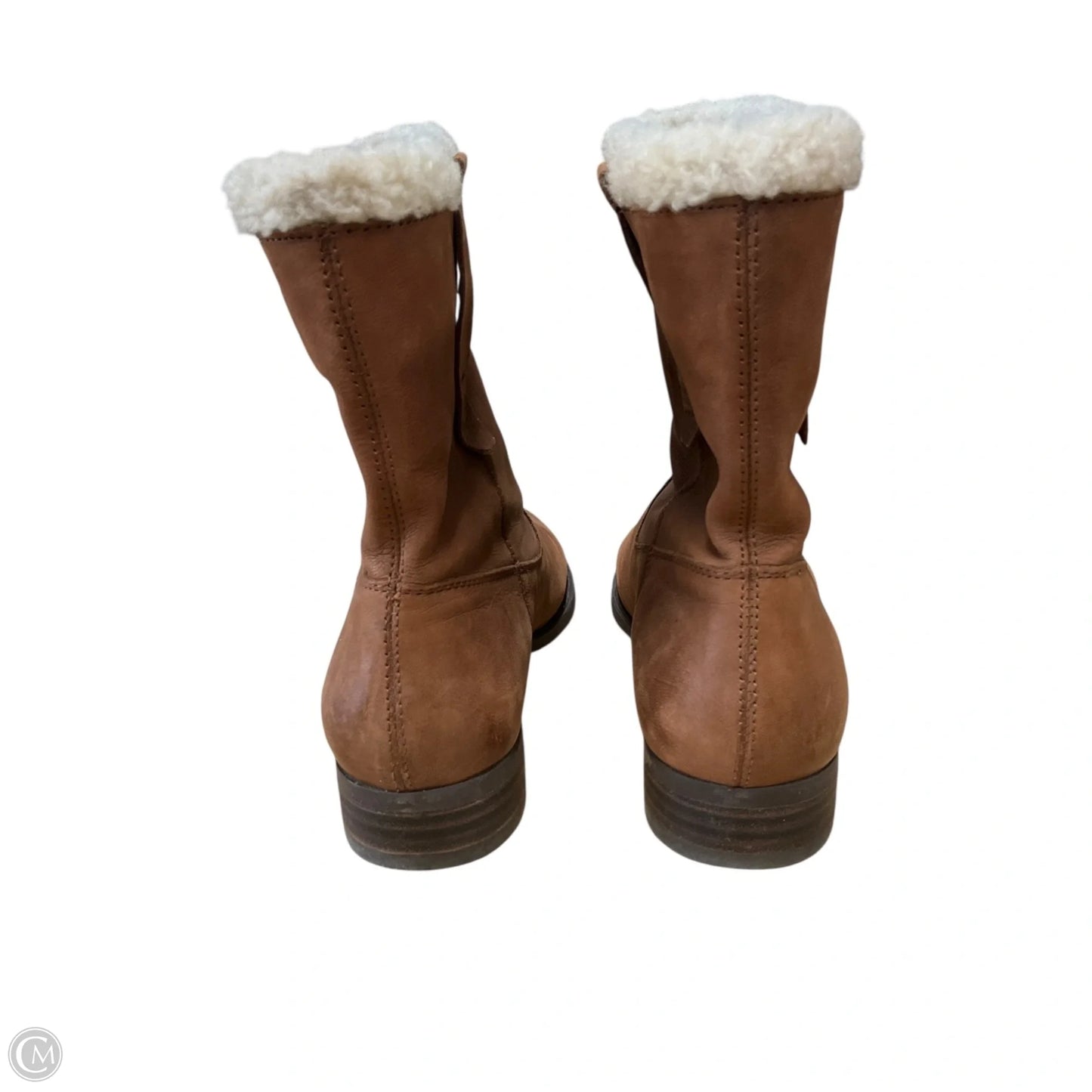 Boots Ankle Flats By Sole Society In Brown, Size: 7.5