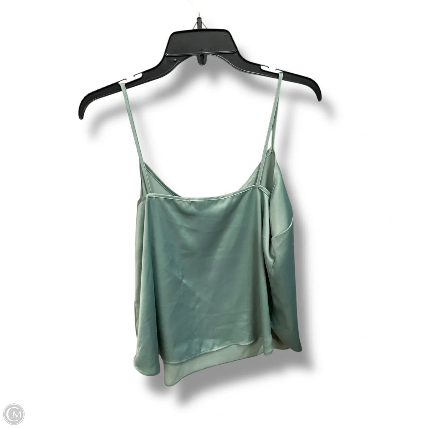 Top Sleeveless Basic By Clothes Mentor In Teal, Size: L
