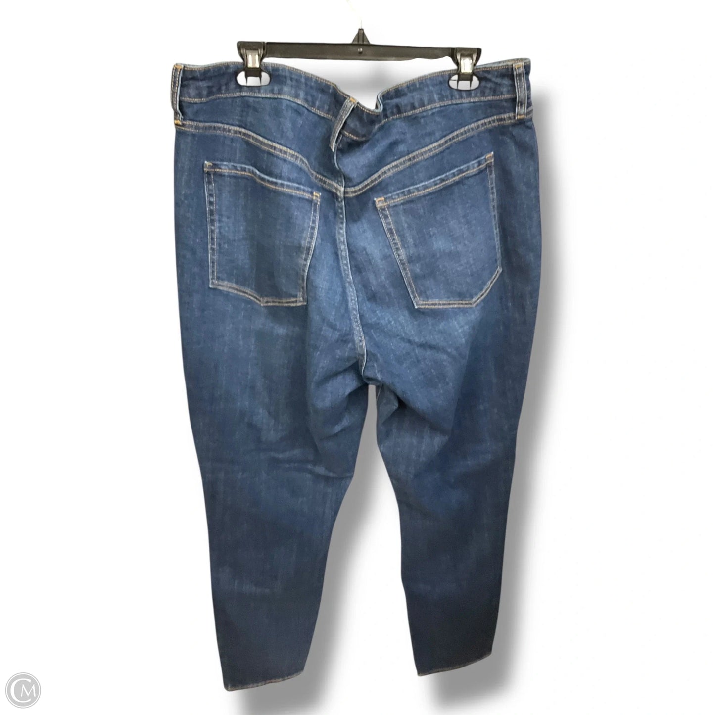 Jeans Straight By Old Navy In Blue Denim, Size: 18