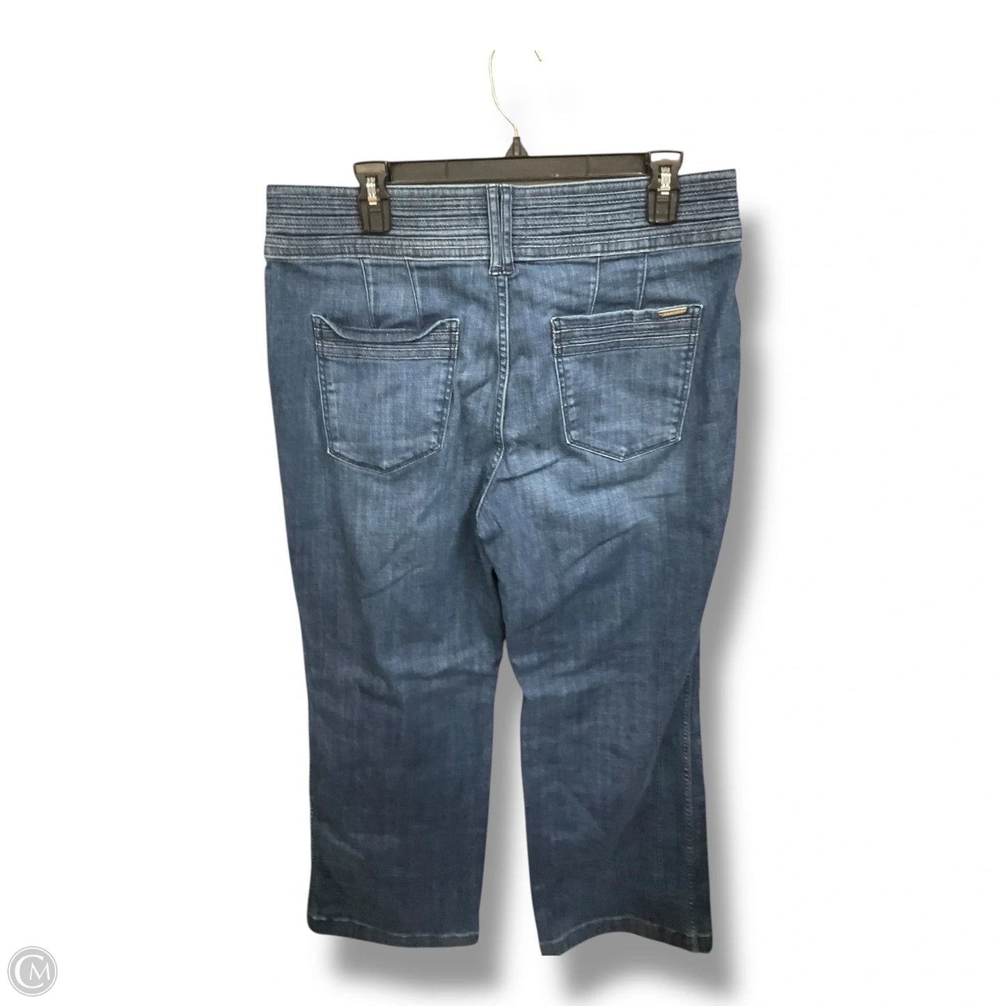 Jeans Wide Leg By White House Black Market In Blue Denim, Size: 14p