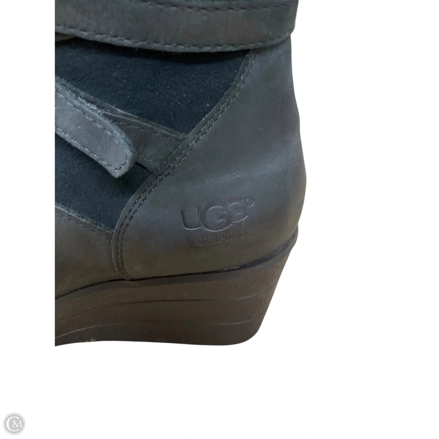 Boots Designer By Ugg In Black, Size: 6