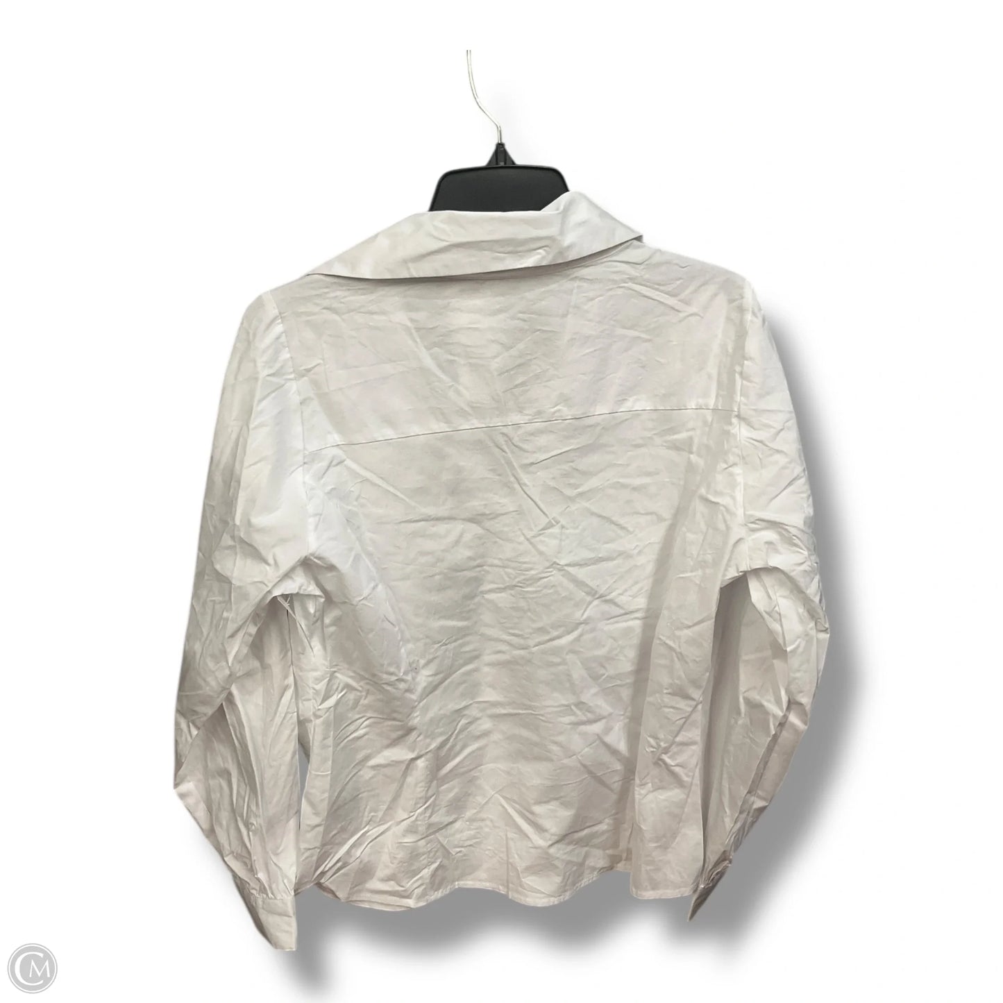 Blouse Long Sleeve By Fashion To Figure In White, Size: L