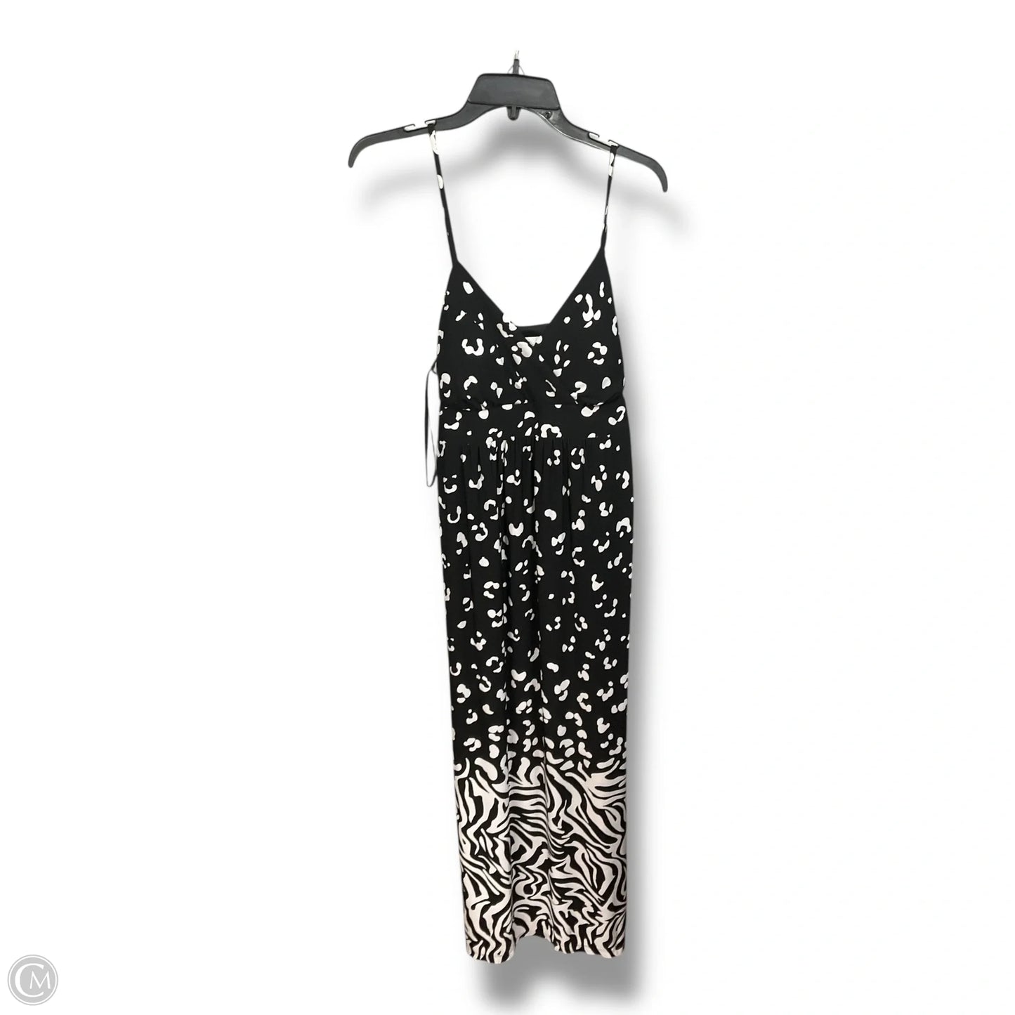 Dress Casual Maxi By Clothes Mentor In Black & White, Size: Xl
