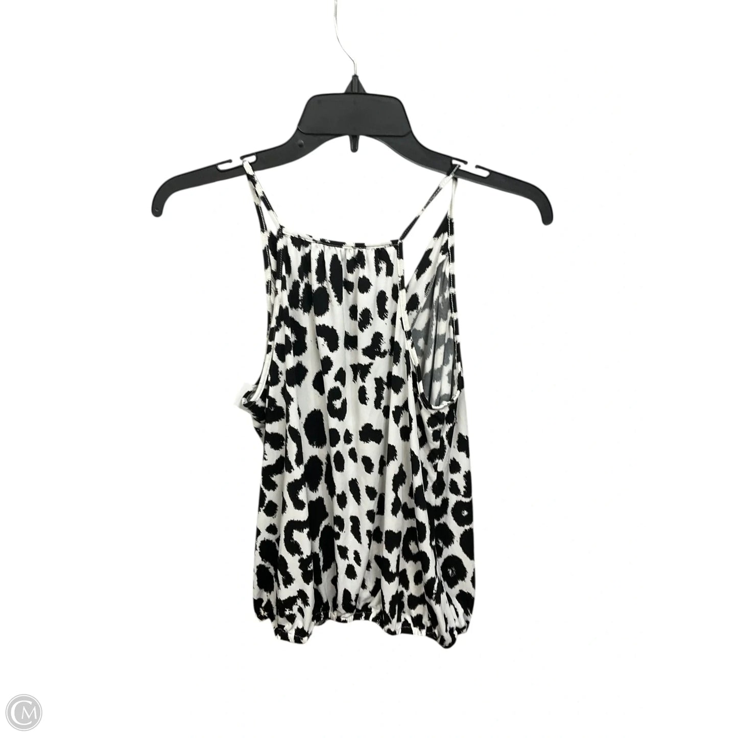 Blouse Sleeveless By Express In Animal Print, Size: M