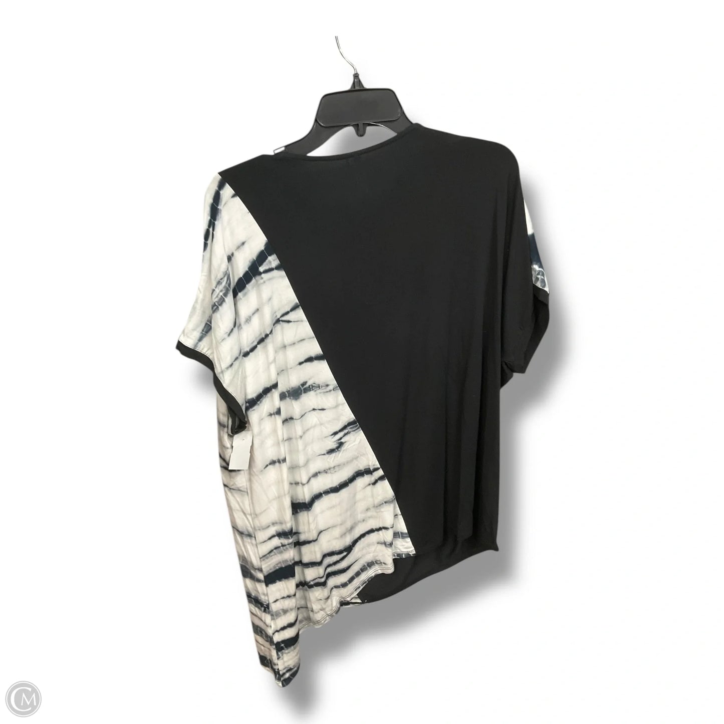 Top Sleeveless By Clothes Mentor In Black & White, Size: Xxl