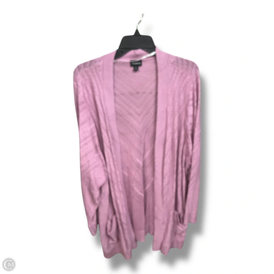 Cardigan By Torrid In Pink, Size: 4x