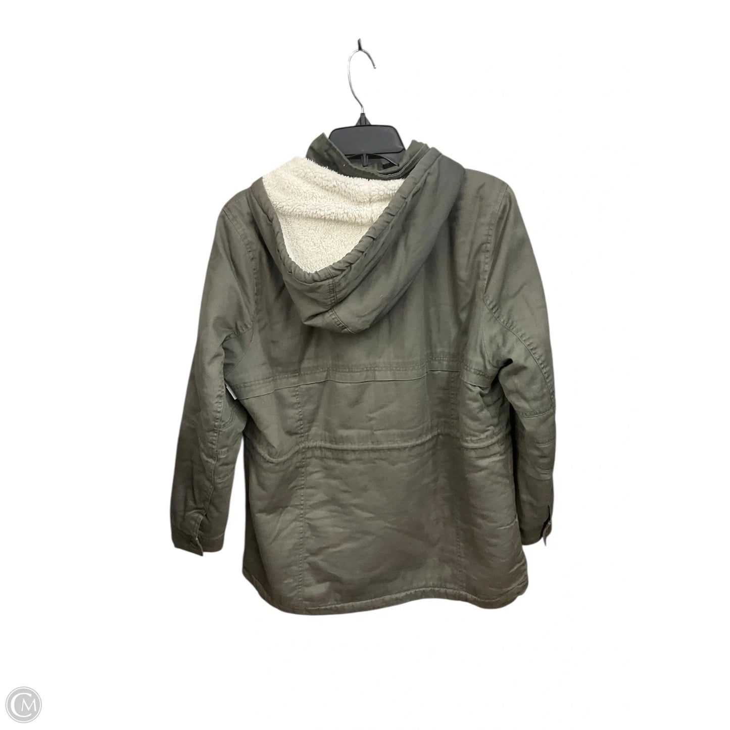 Jacket Puffer & Quilted By Clothes Mentor In Green, Size: L