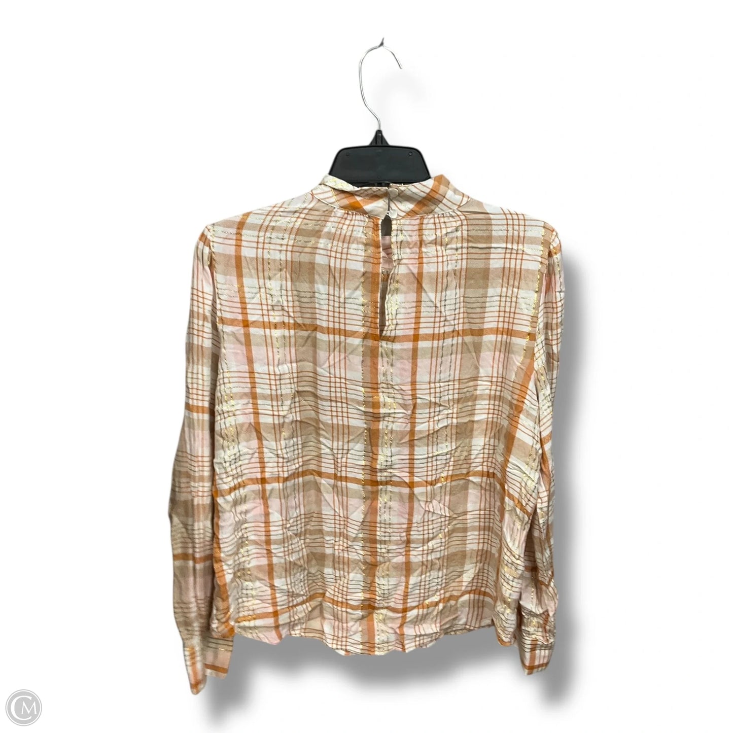 Top Long Sleeve By Loft In Multi-colored, Size: M