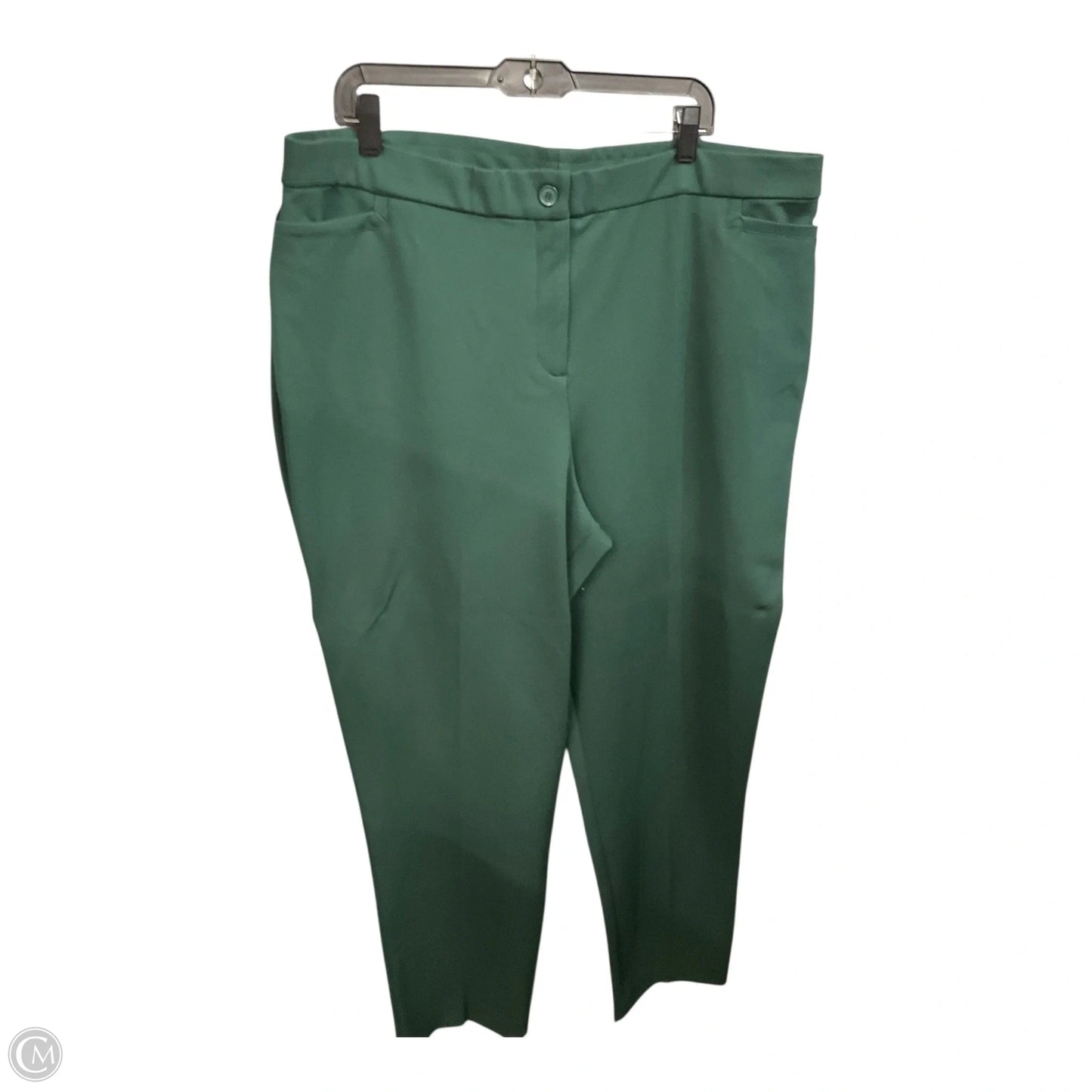 Pants Dress By Susan Graver In Green, Size: 2x