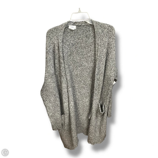 Cardigan By Old Navy In Grey & White, Size: Xl