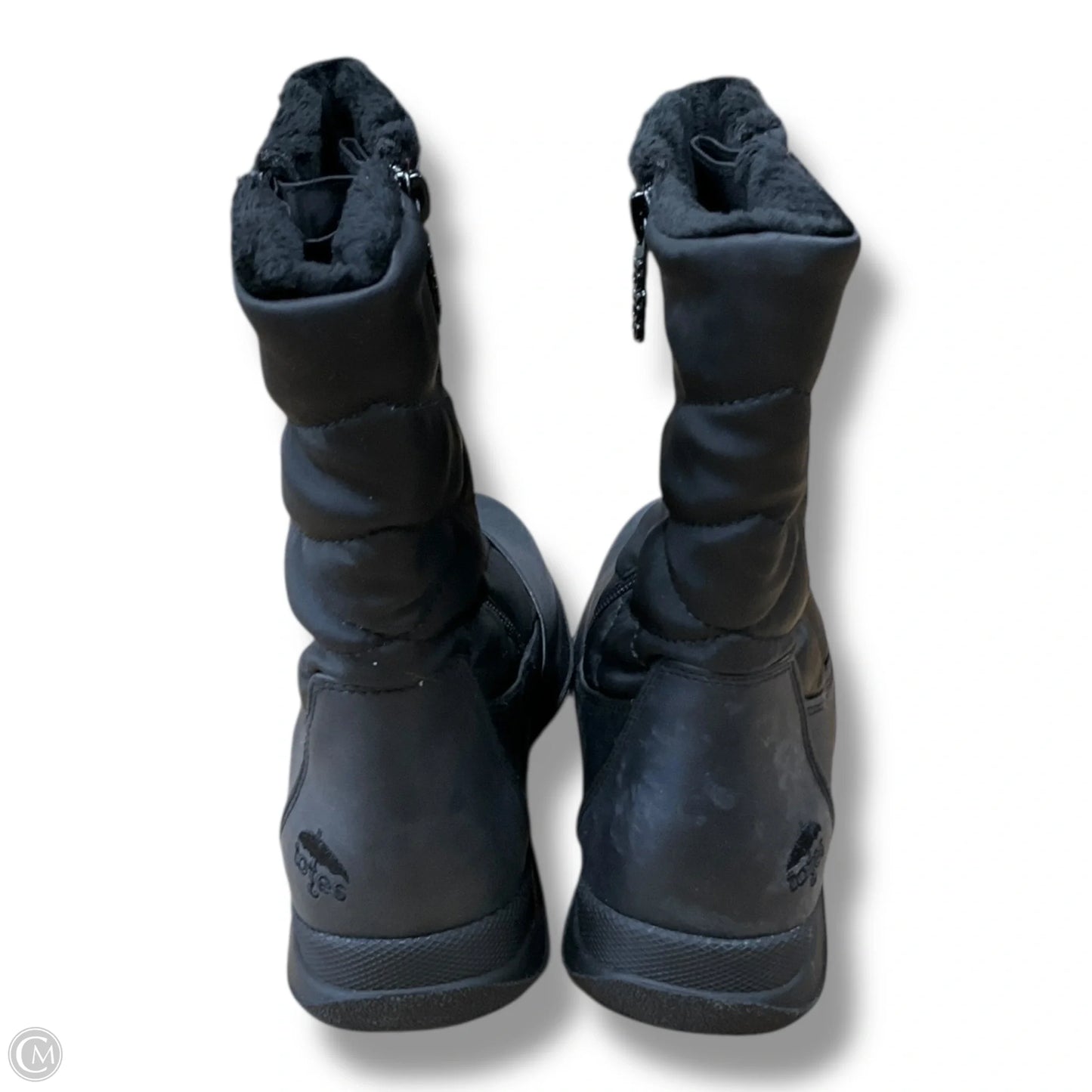 Boots Snow By Totes In Black, Size: 8