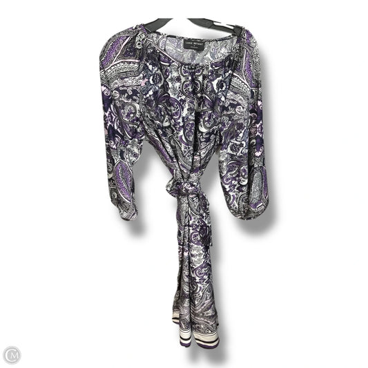 Dress Casual Maxi By Lane Bryant In Paisley Print, Size: 1x
