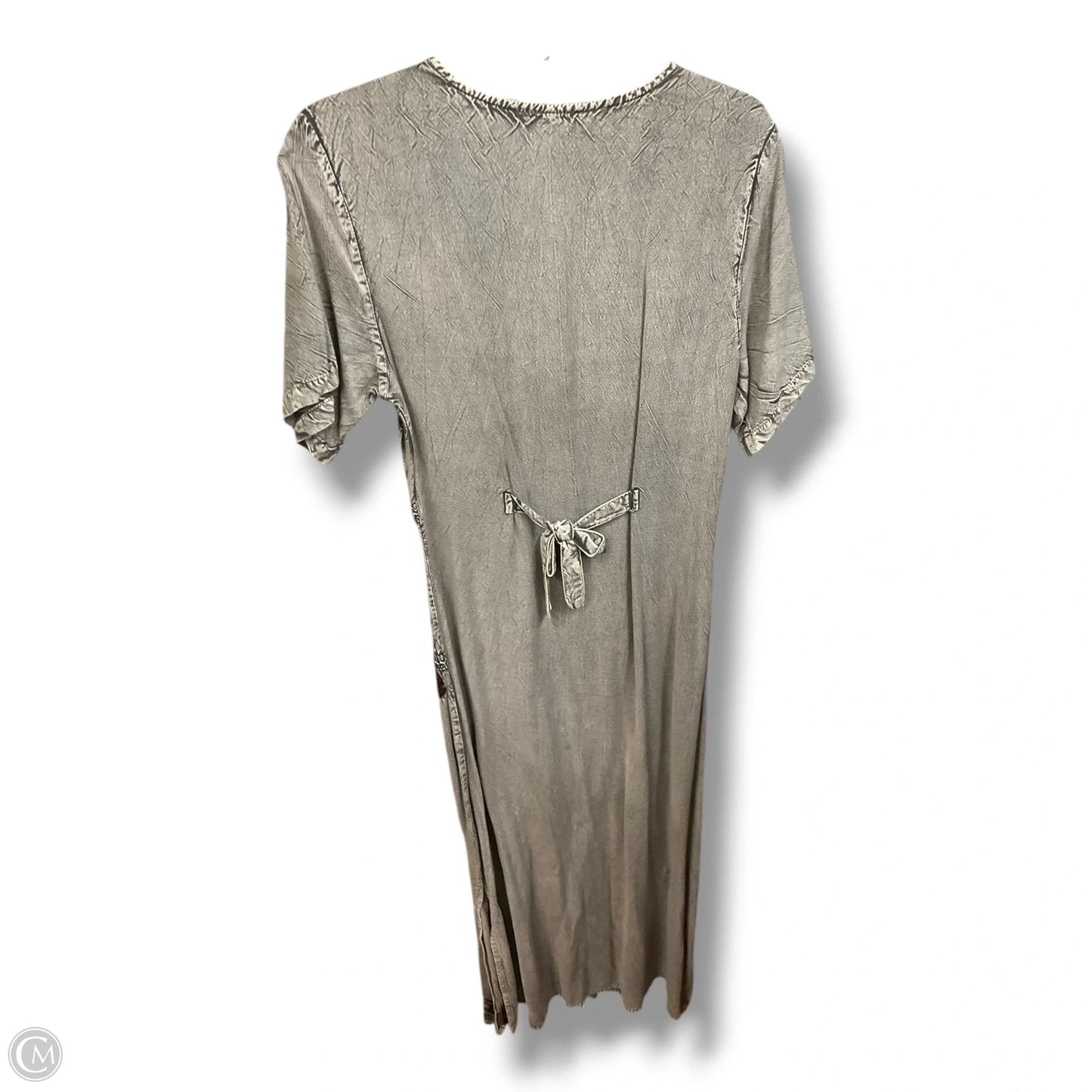 Dress Casual Maxi By Clothes Mentor In Grey, Size: M