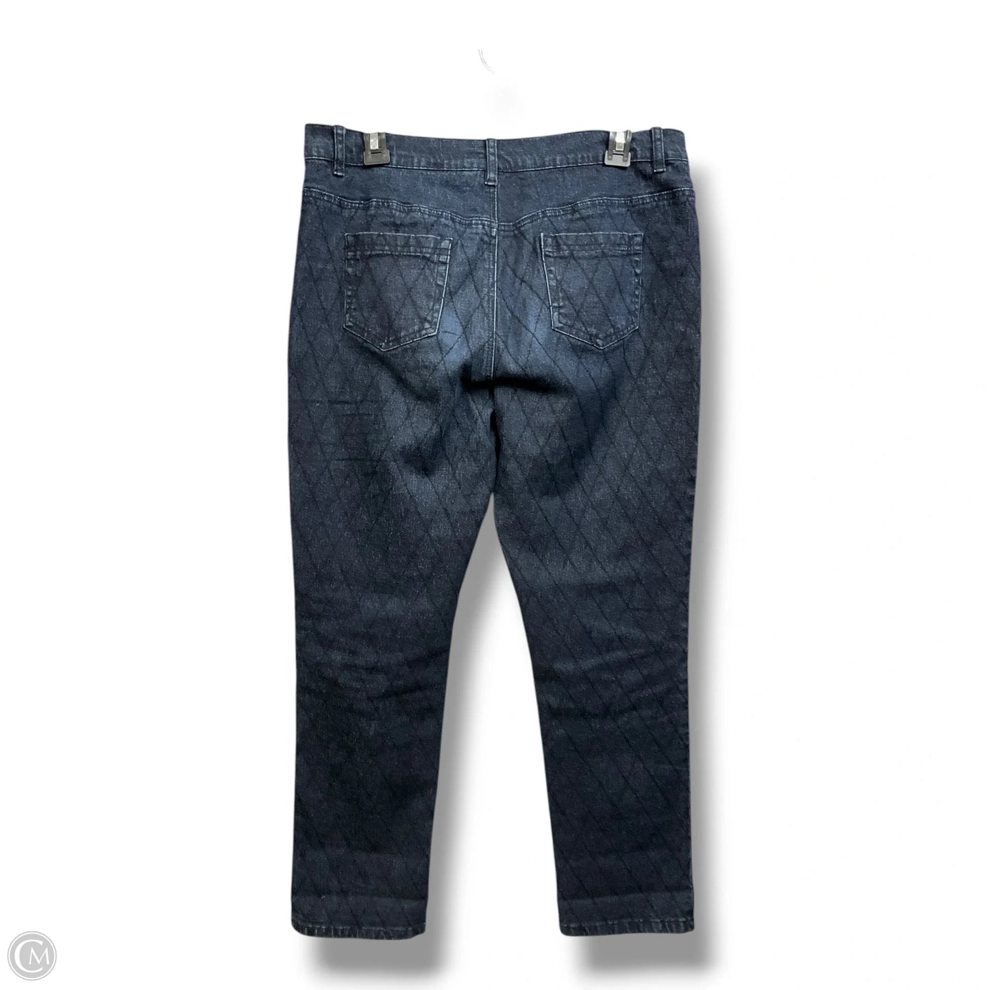 Jeans Straight By Diane Gilman In Blue Denim, Size: 10p