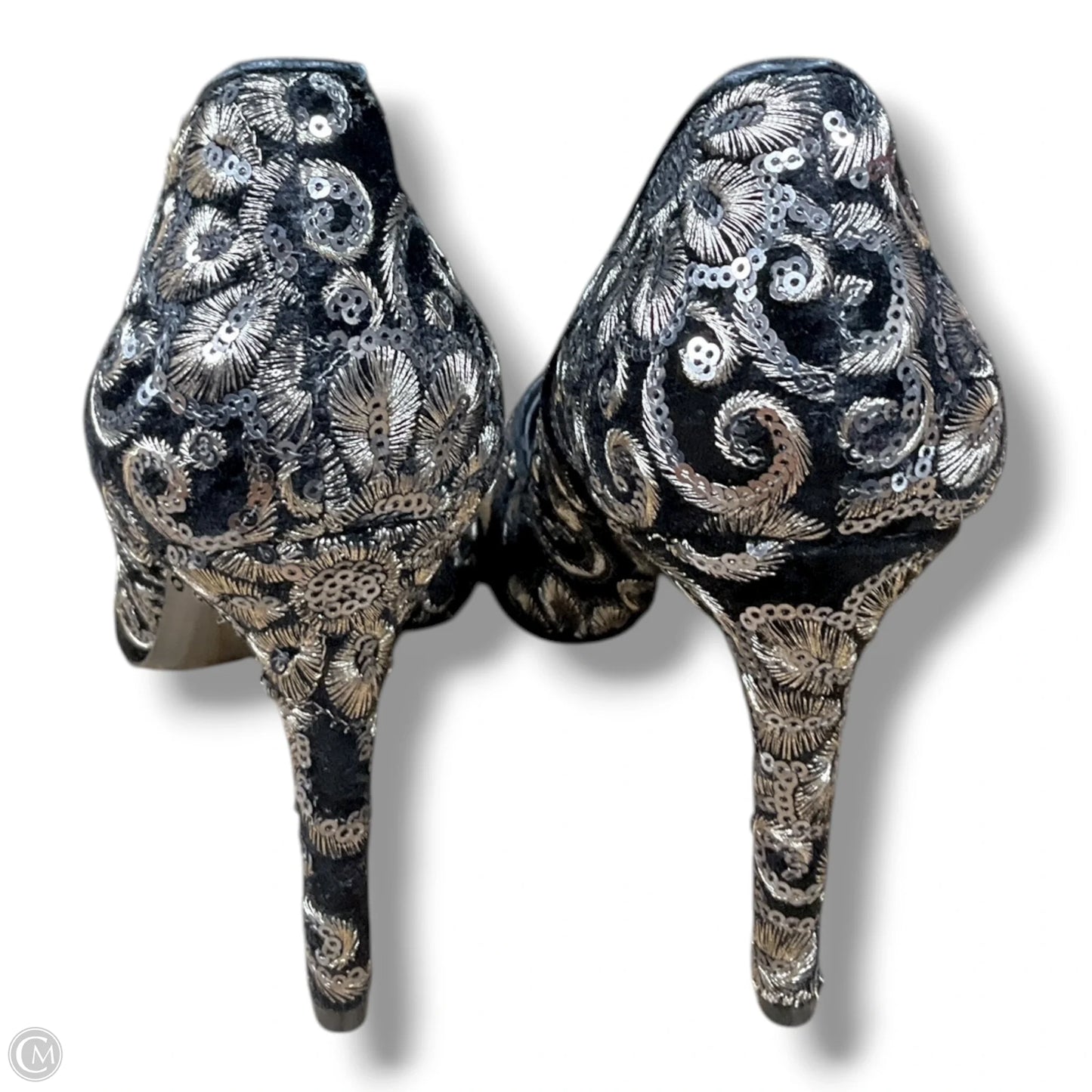 Shoes Heels Stiletto By Badgley Mischka In Black, Size: 8.5