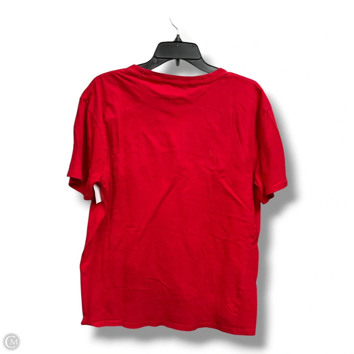 Top Short Sleeve Basic By Clothes Mentor In Red, Size: L