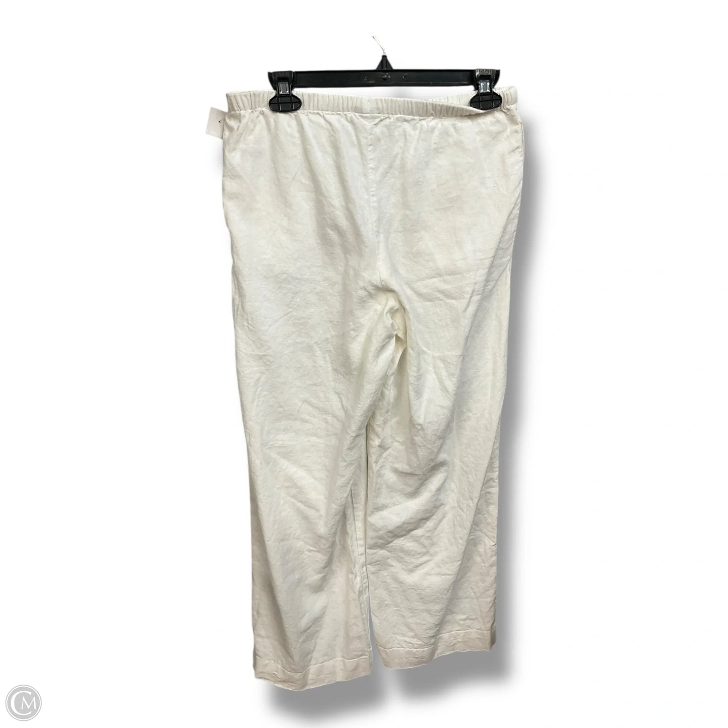 Pants Linen By A New Day In White, Size: 2