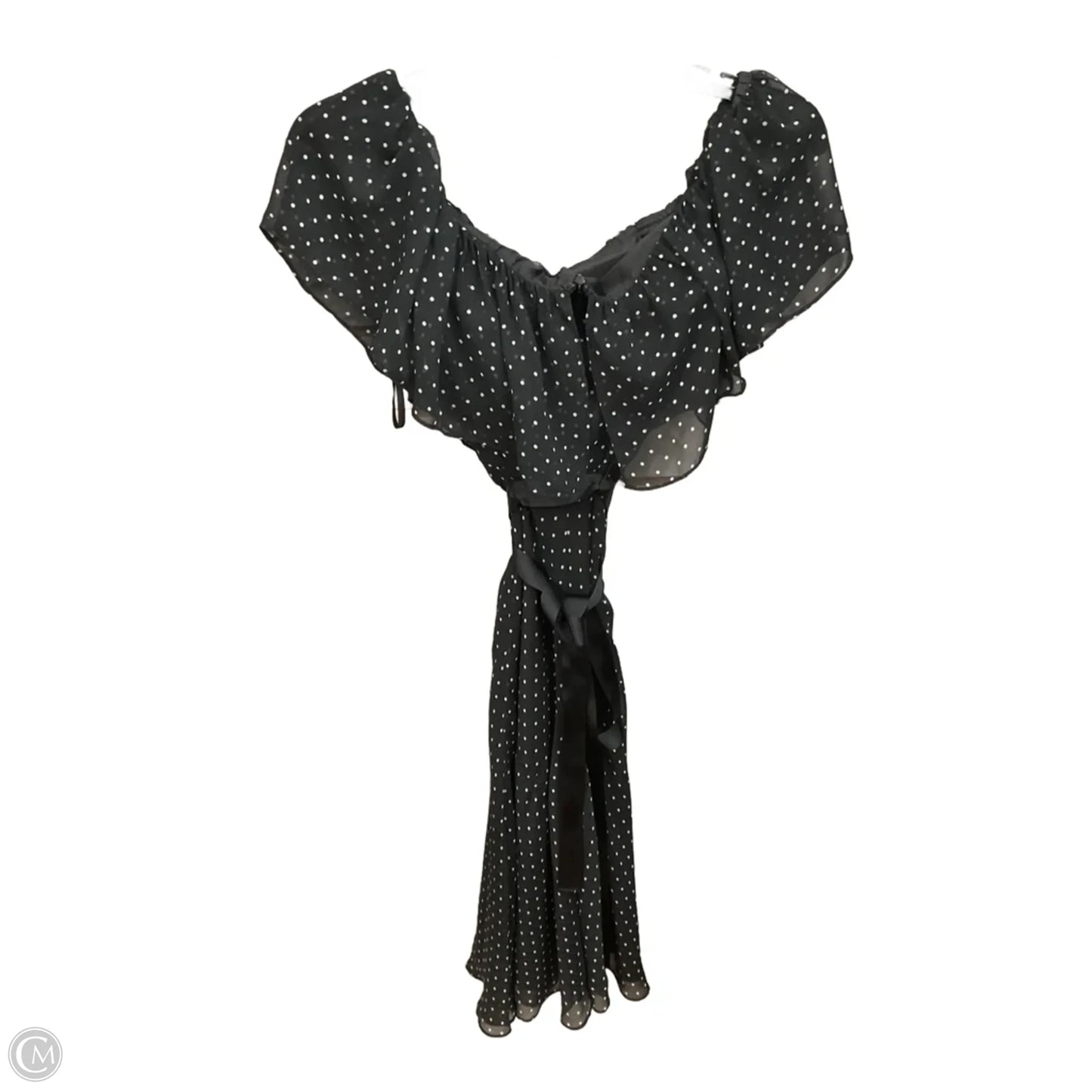 Dress Party Short By White House Black Market In Polkadot Pattern, Size: S