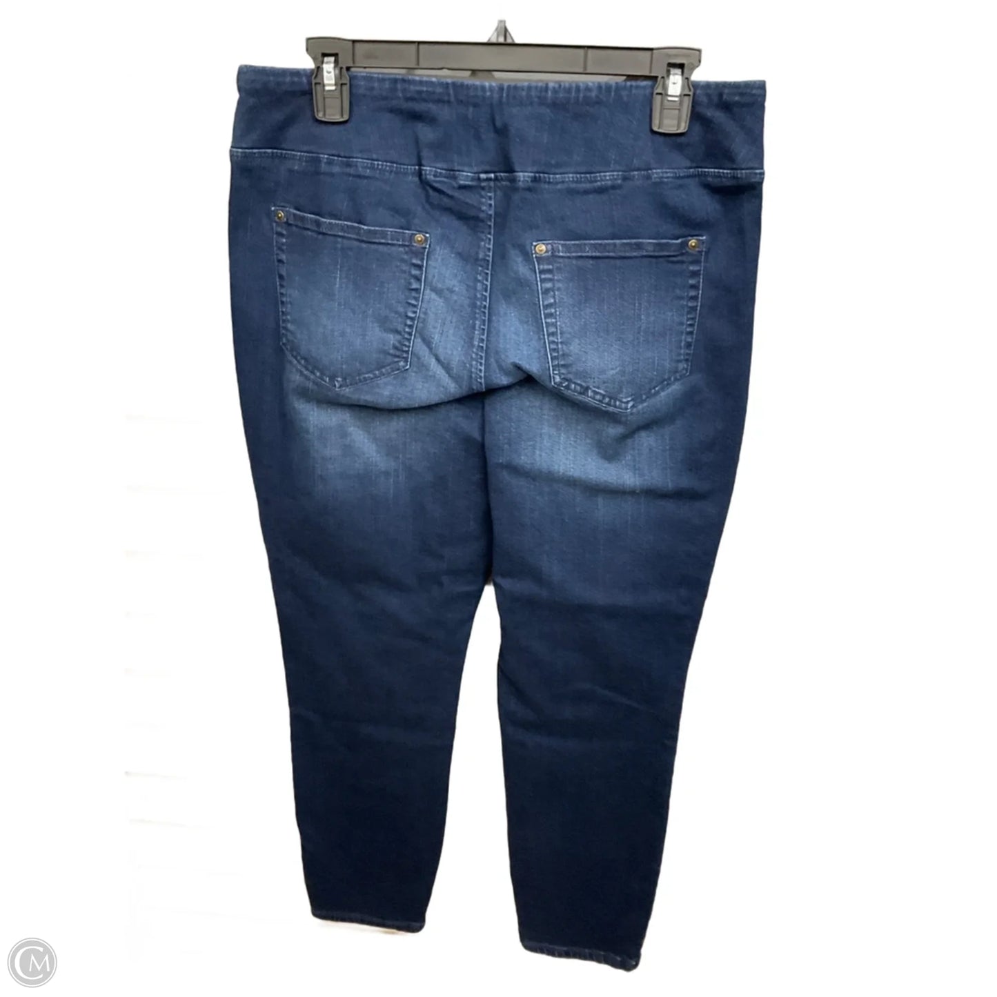 Jeans Skinny By Belle By Kim Gravel In Blue Denim, Size: 14