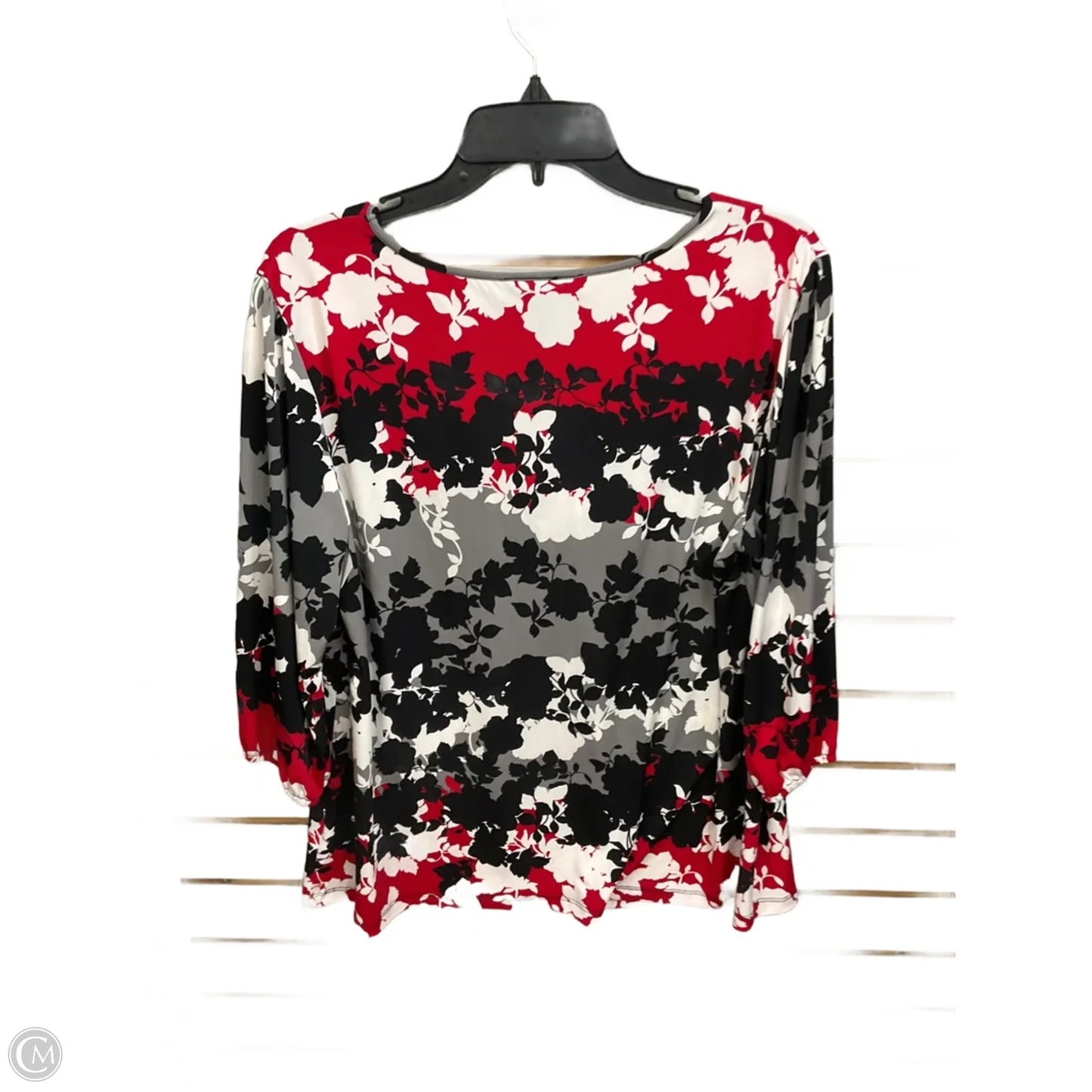 Top Long Sleeve By Style And Company In Multi-colored, Size: Xl