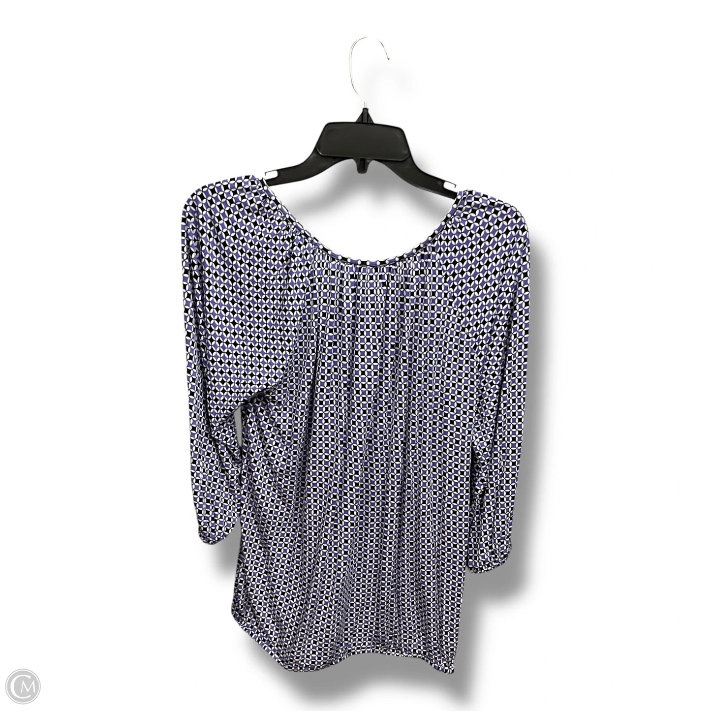 Top Long Sleeve By Michael By Michael Kors In Multi-colored, Size: M