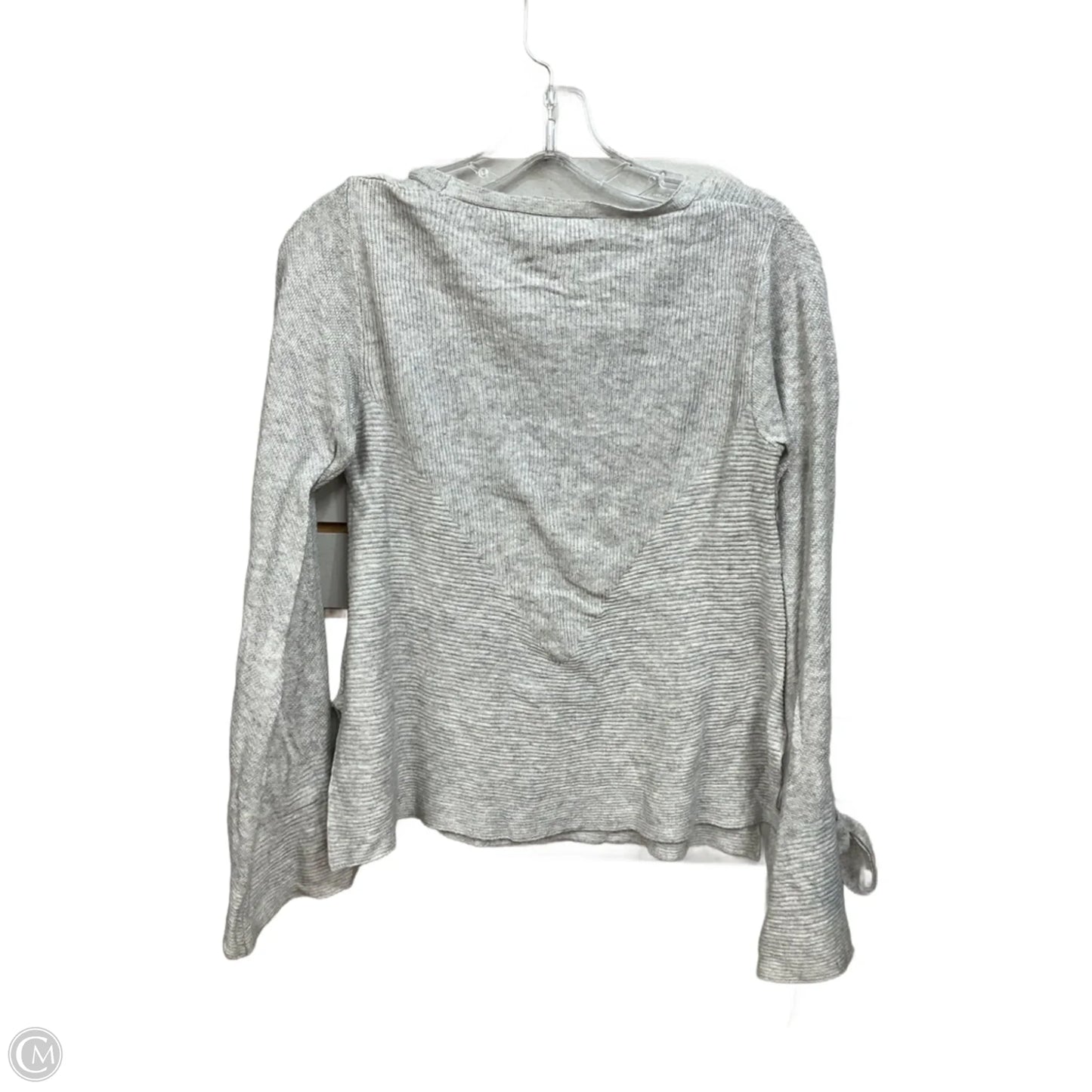 Top Long Sleeve Basic By Willow & Clay In Grey, Size: S