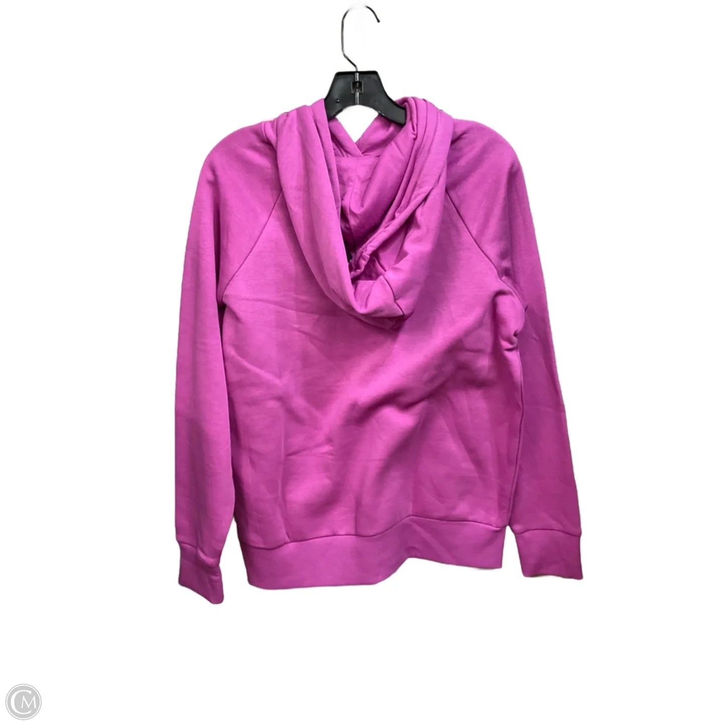 Sweatshirt Hoodie By Under Armour In Purple, Size: M