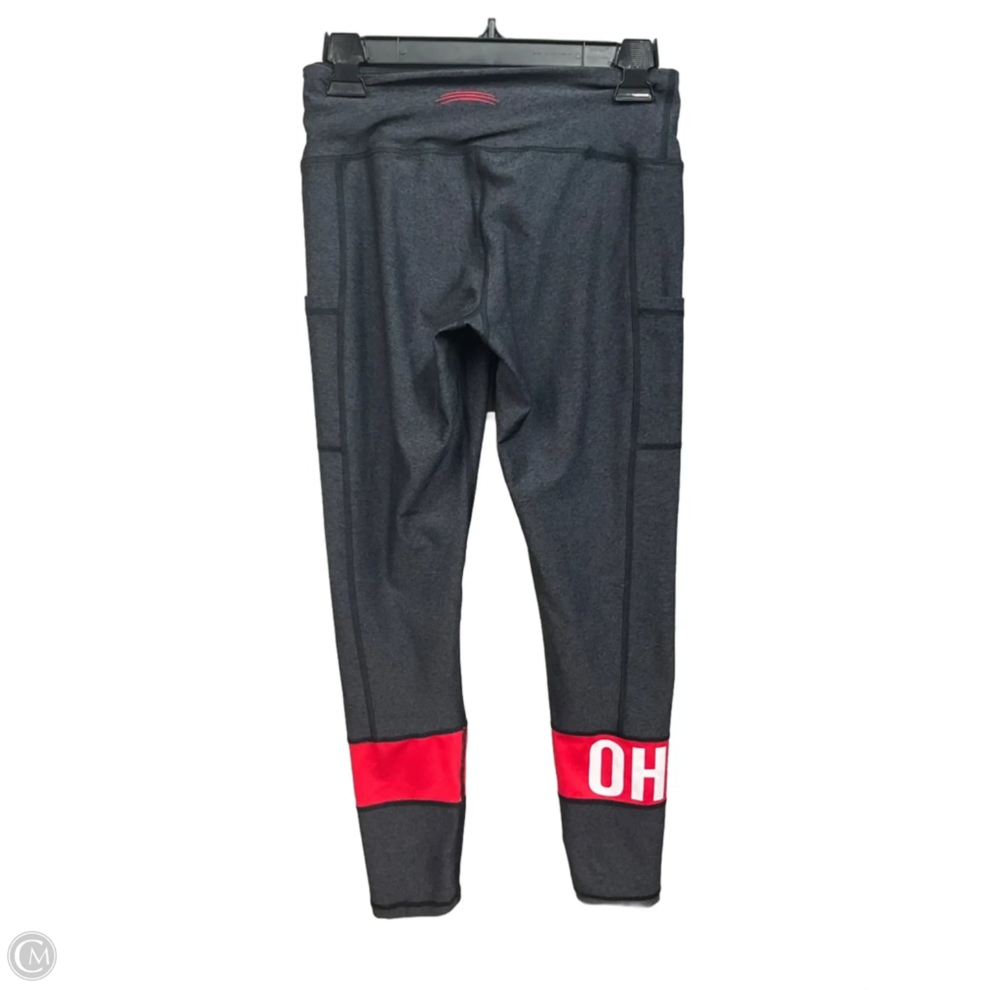 Pants Leggings By Clothes Mentor In Grey & Red, Size: 4