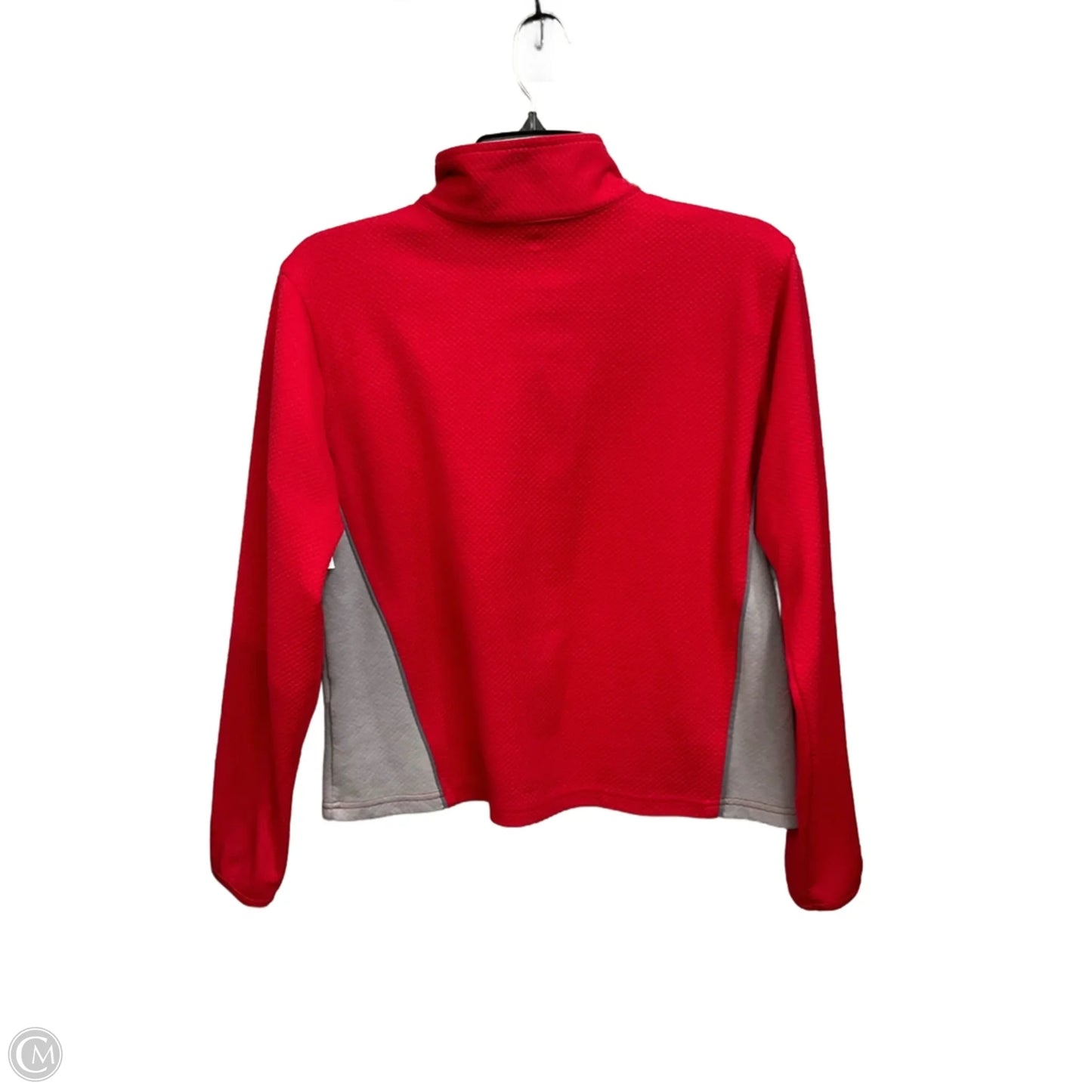 Top Long Sleeve By Clothes Mentor In Grey & Red, Size: L