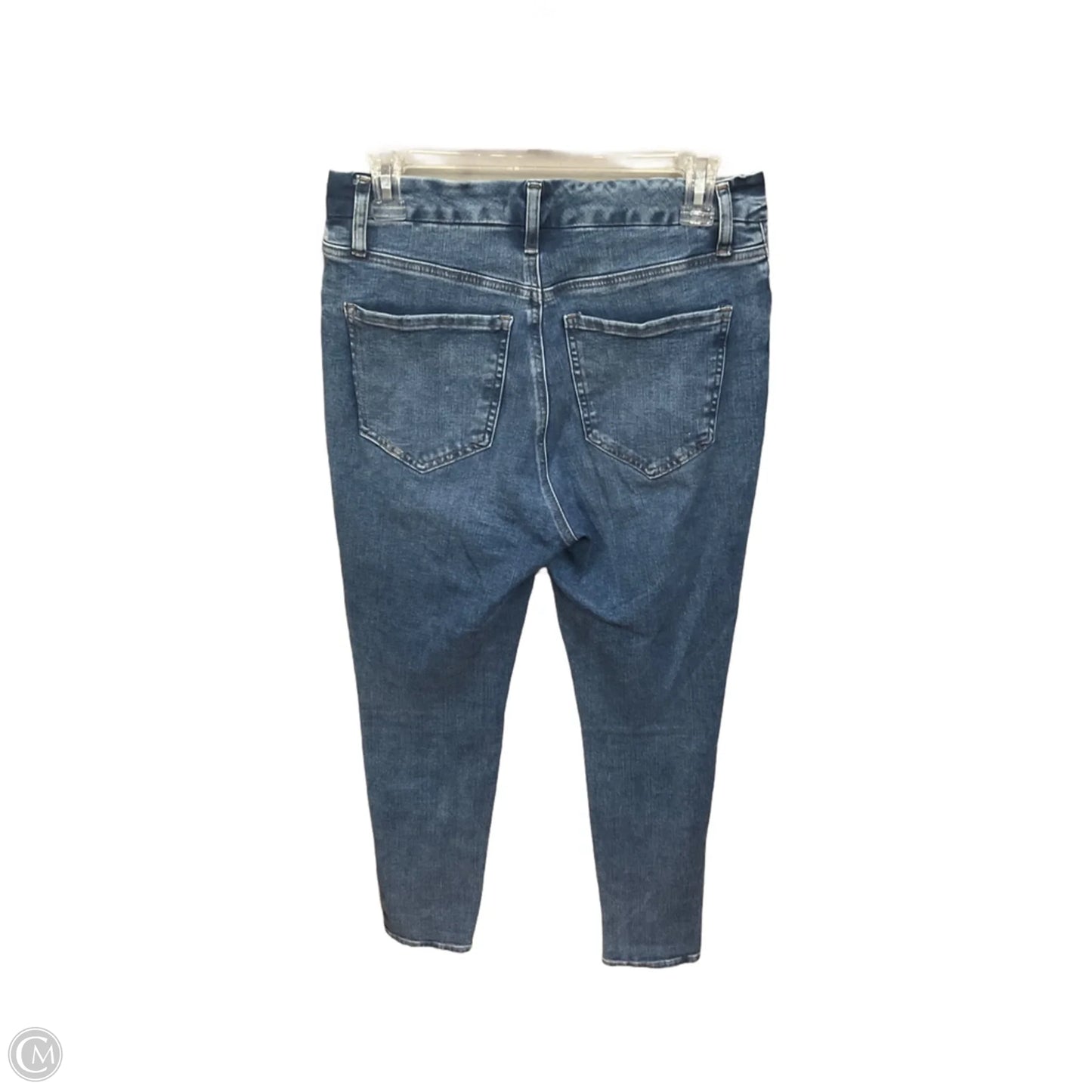 Jeans Skinny By Express In Blue Denim, Size: 8