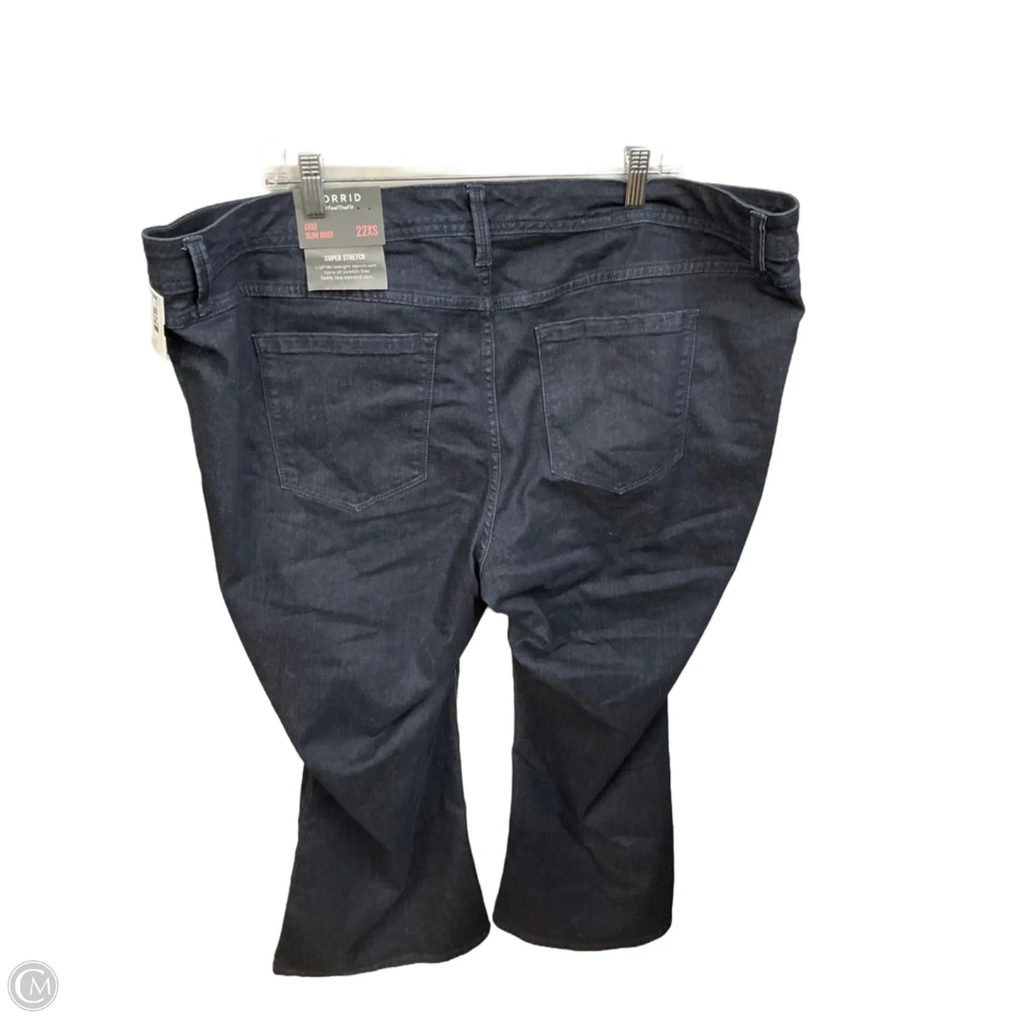 Jeans Boot Cut By Torrid In Blue Denim, Size: 22