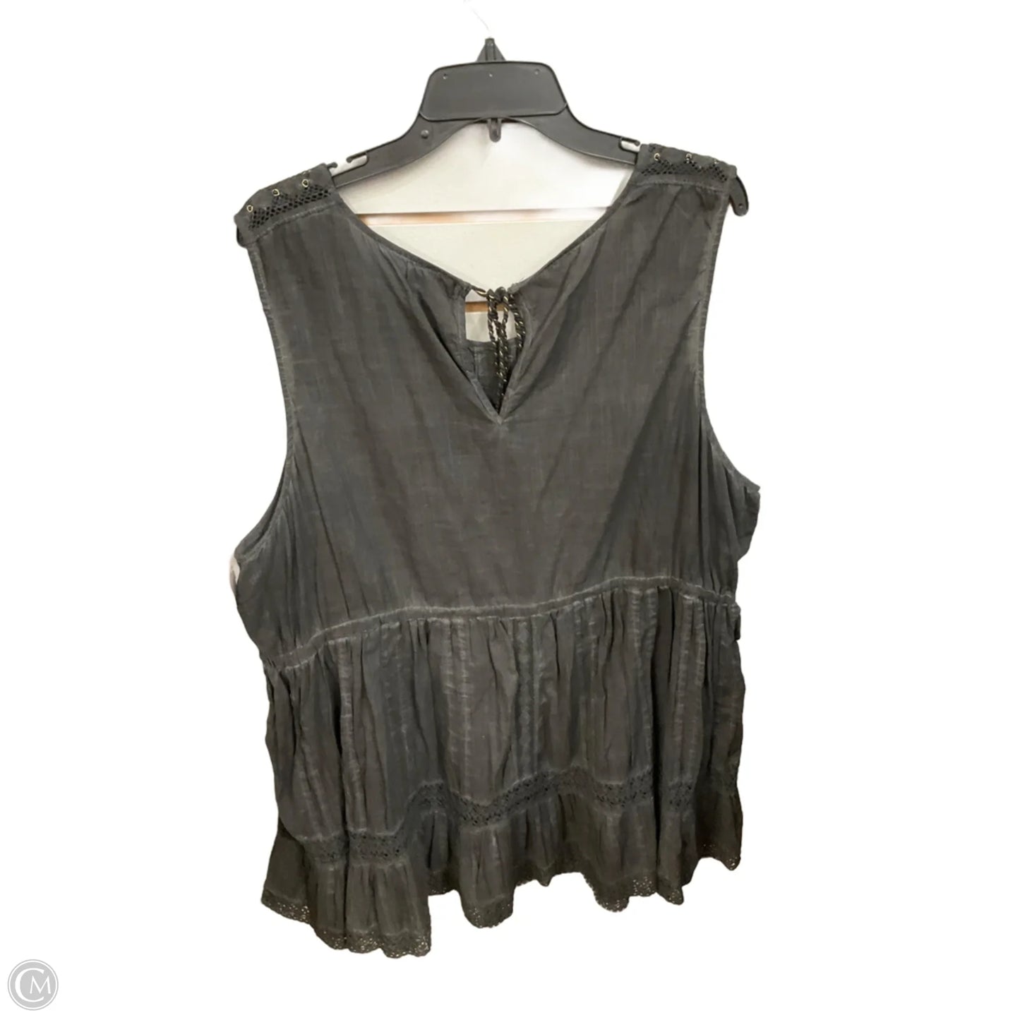 Top Sleeveless Basic By Torrid In Black, Size: 4x