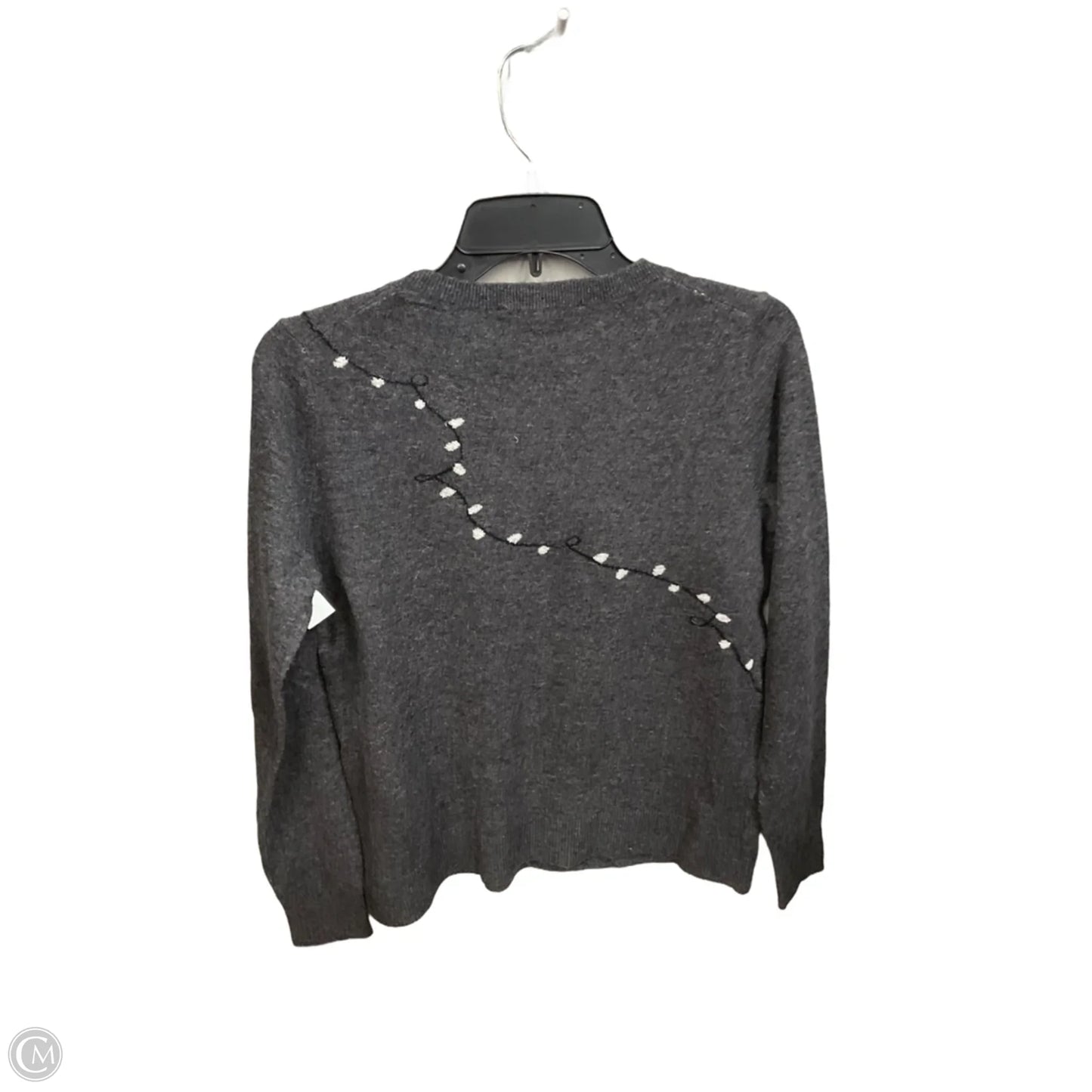 Top Long Sleeve Basic By Loft In Grey, Size: Xs