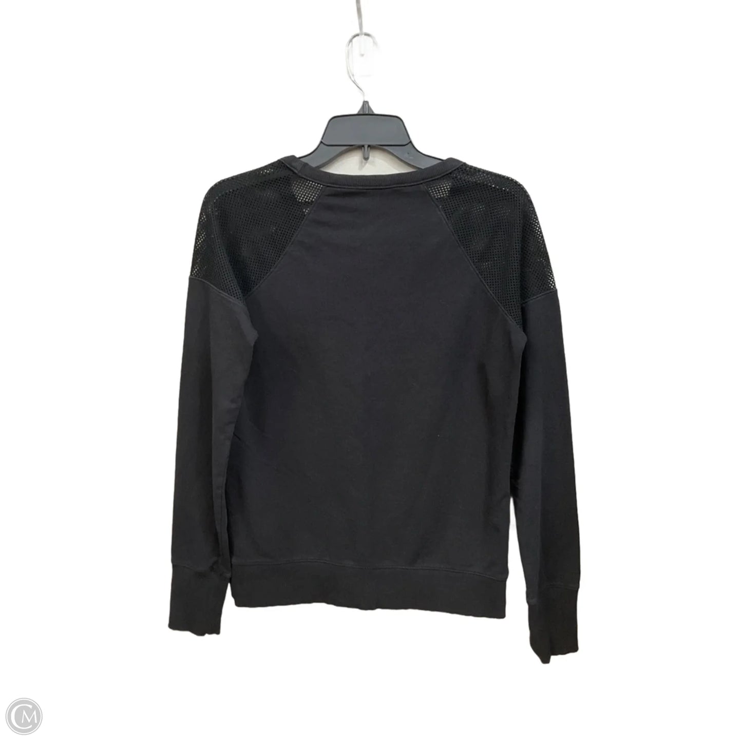 Athletic Top Long Sleeve Crewneck By Athleta In Black, Size: Xs